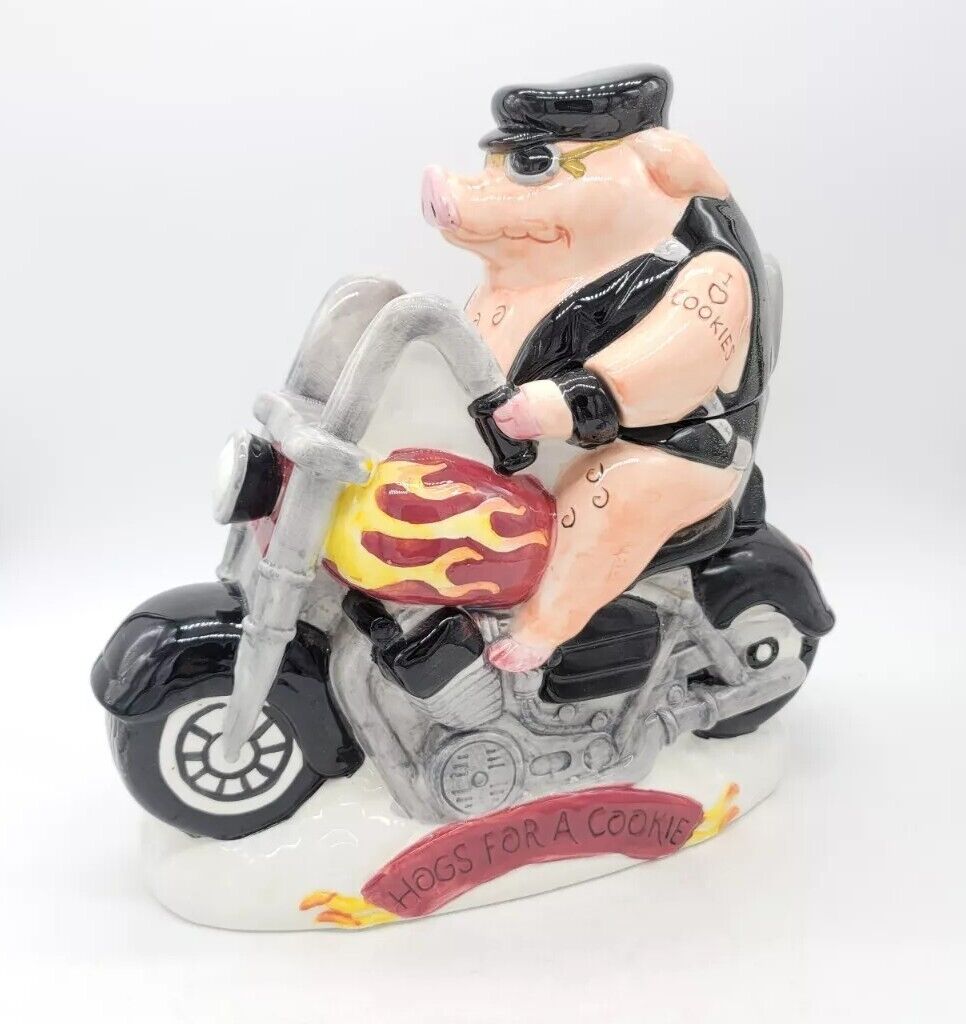 Hogs For A Cookie Cookie Jar Smc 1999 Tone World