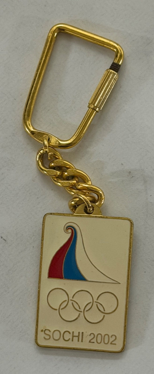 RUSSIAN Sochi Olympics 2002 keychain Milan