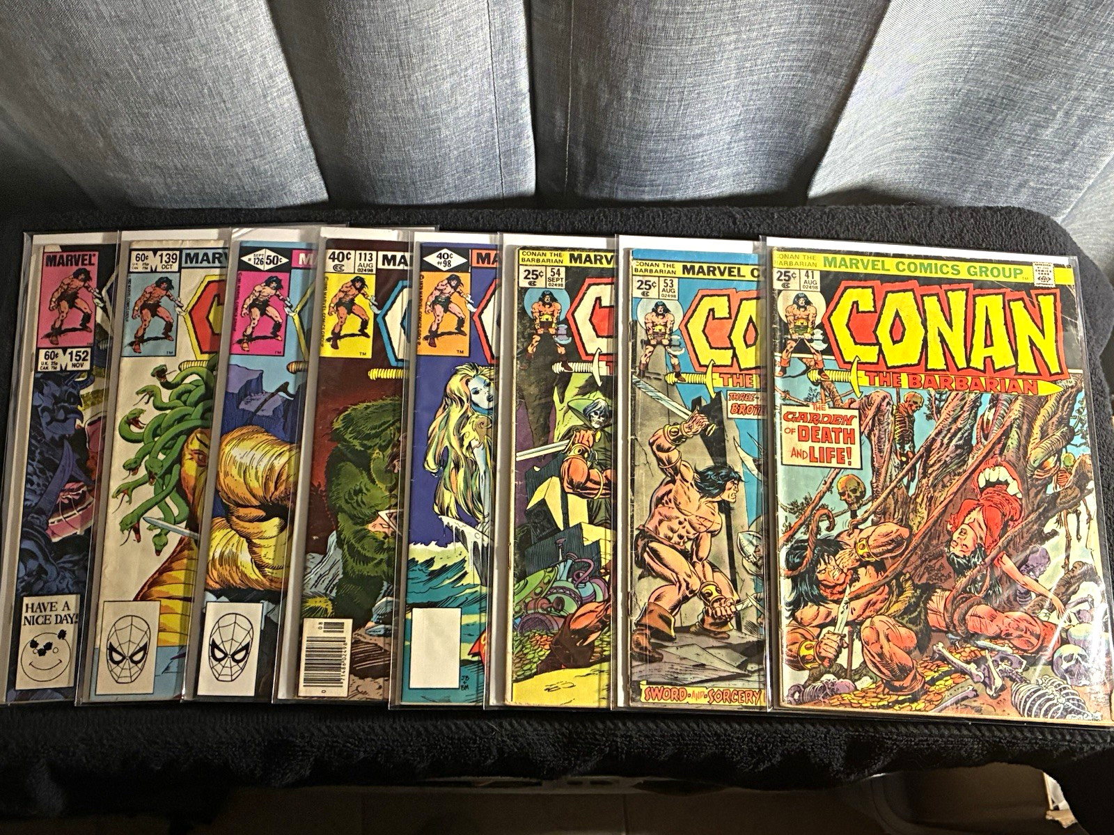 Conan the Barbarian #41 53 54 98 113 126 139 152 Marvel Comics Lot of 8