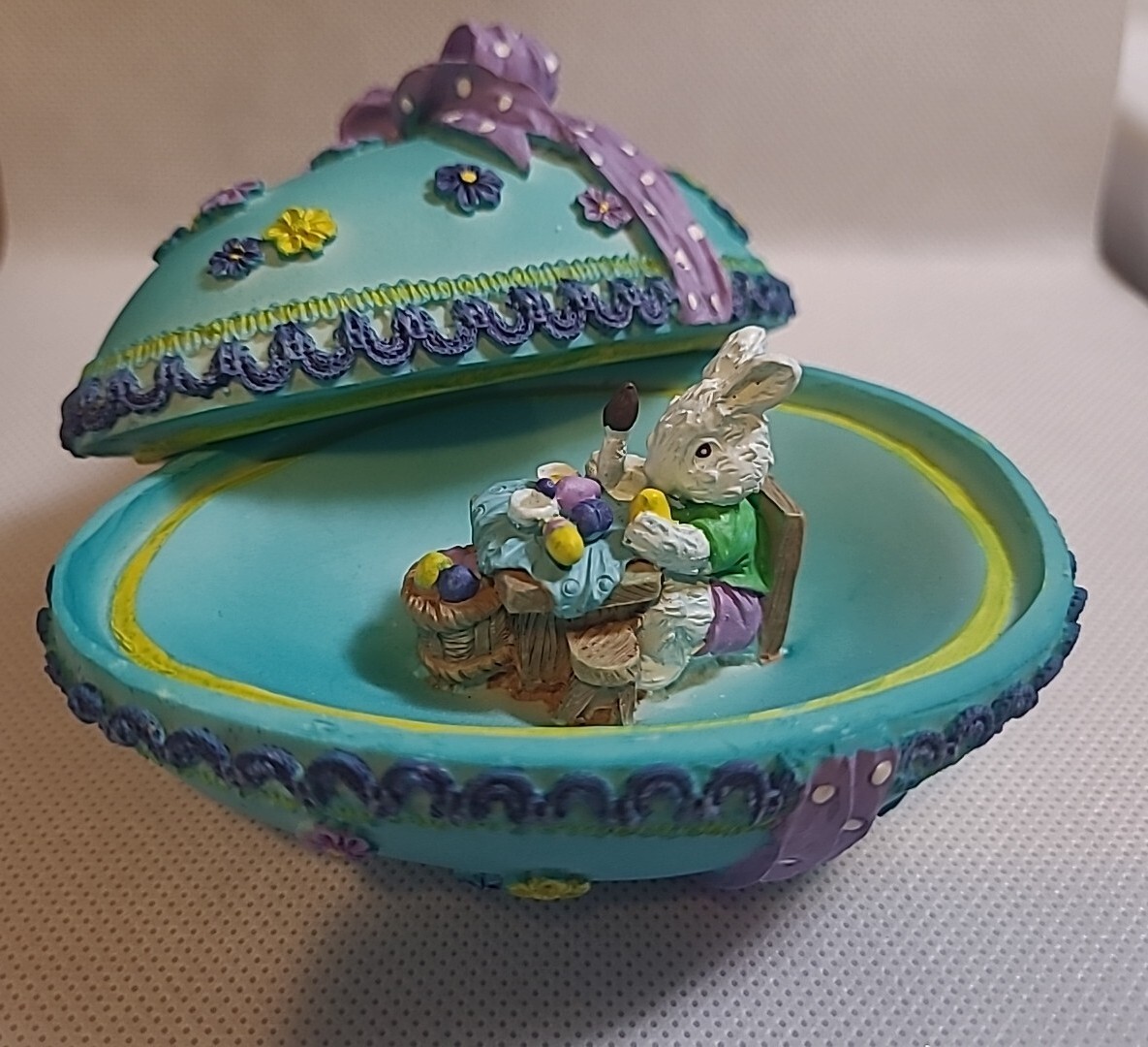 Vintage 1996 TL Toys Easter Trinket Box - New In Box
