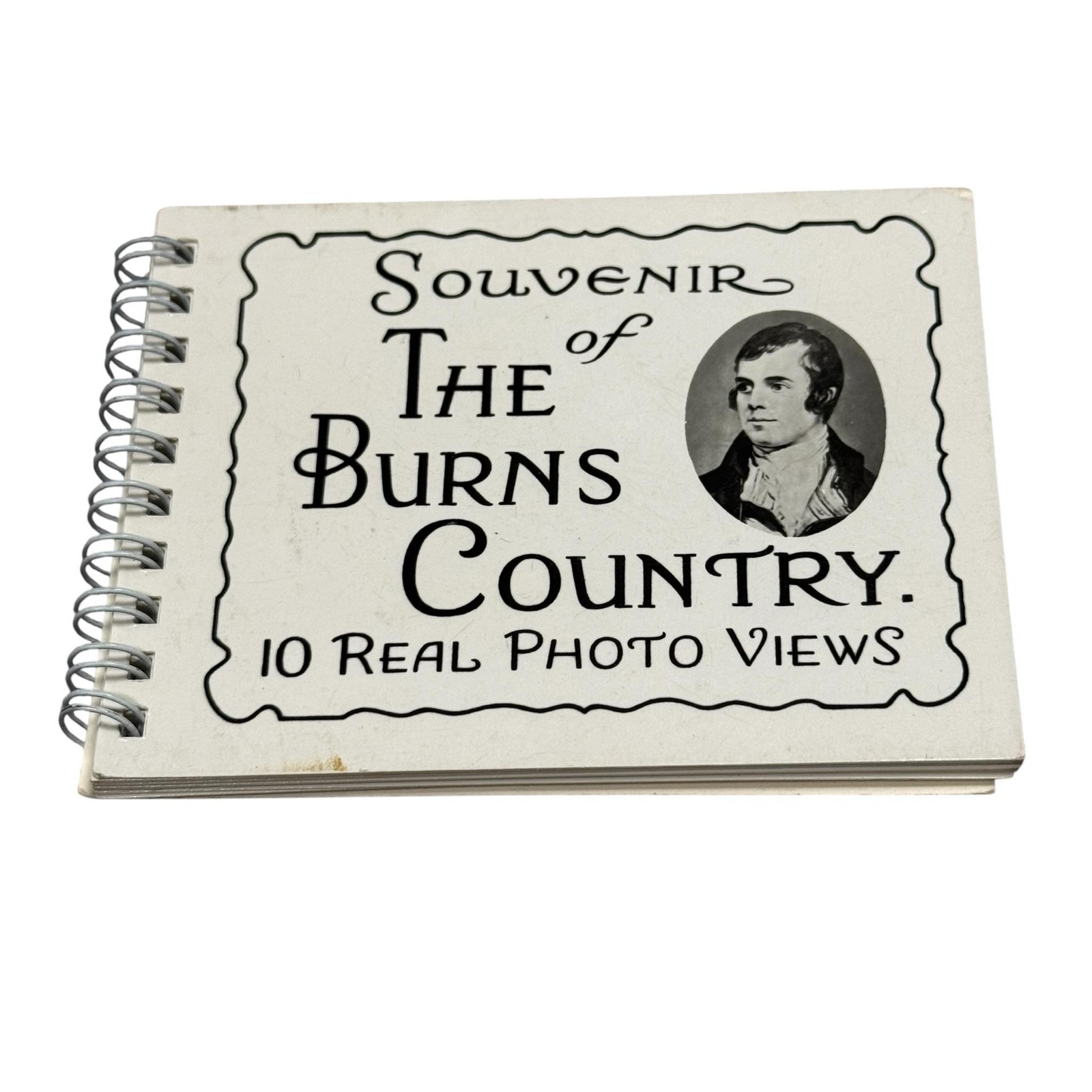 Vintage Robert Burns Country Photo Booklet 10 Views 2.75x3.5in Scotland