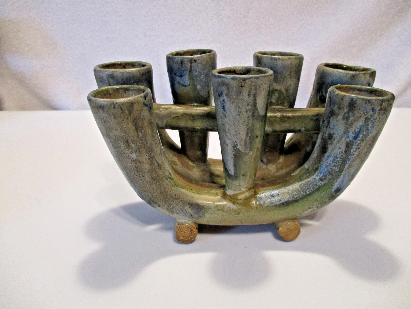 Charles Greber 1930s Pottery Candle Holder – French Art Pottery