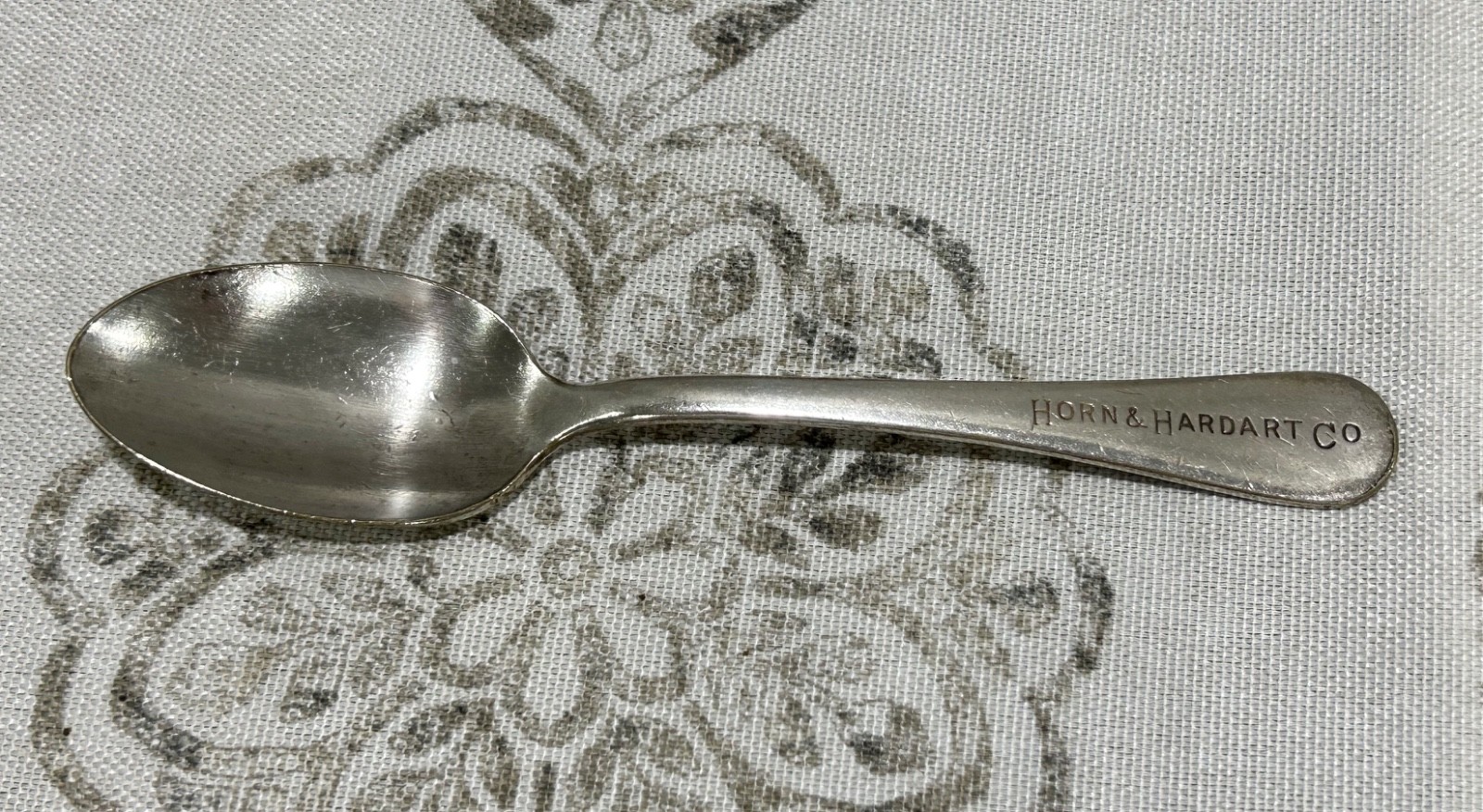 VTG 50s 60s Original Horn & Hardart Automat Restaurant Logo Engraved Spoon