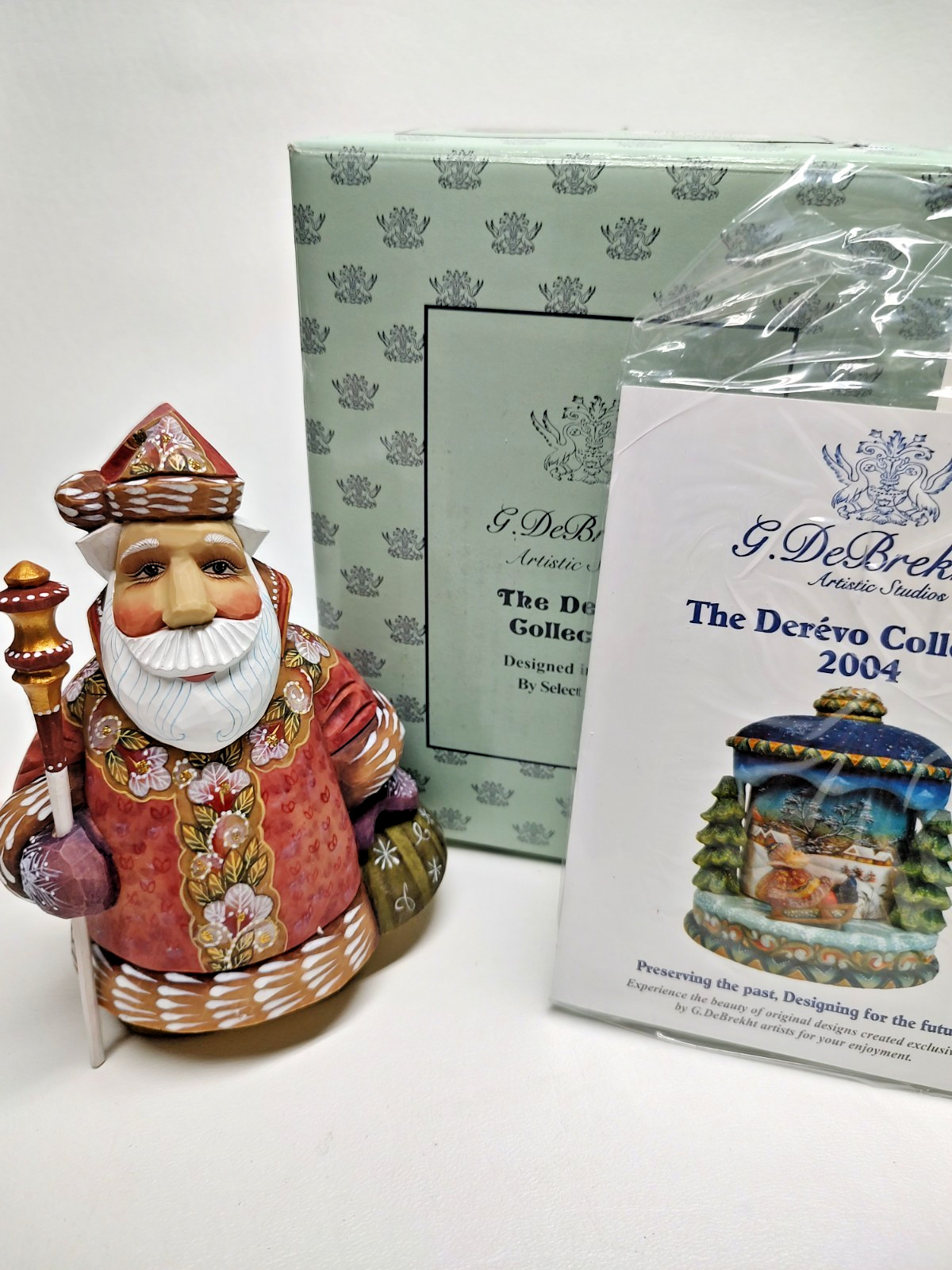 Vintage 2005 G. DeBrekht Comfort Santa #51772-2  5.25\