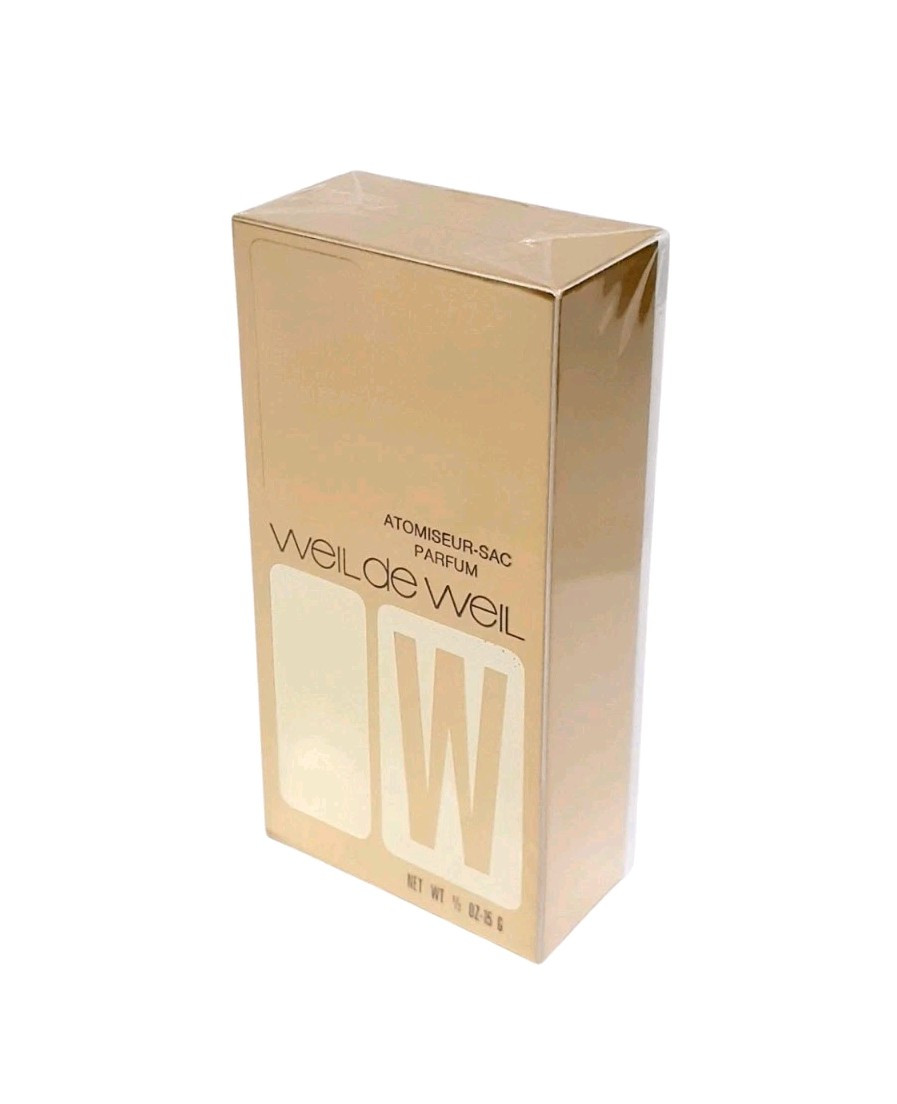 Vintage Weil de Weill 1/2 oz Parfum Spray Sac SEALED See Description