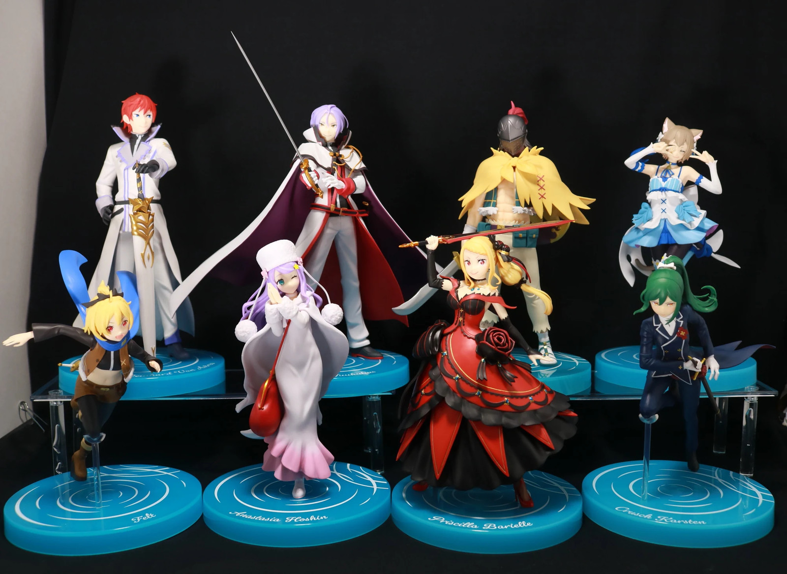 [No-Box] Re:ZERO Figure Royal Selection Candidates and Knights GiGO Set of 8