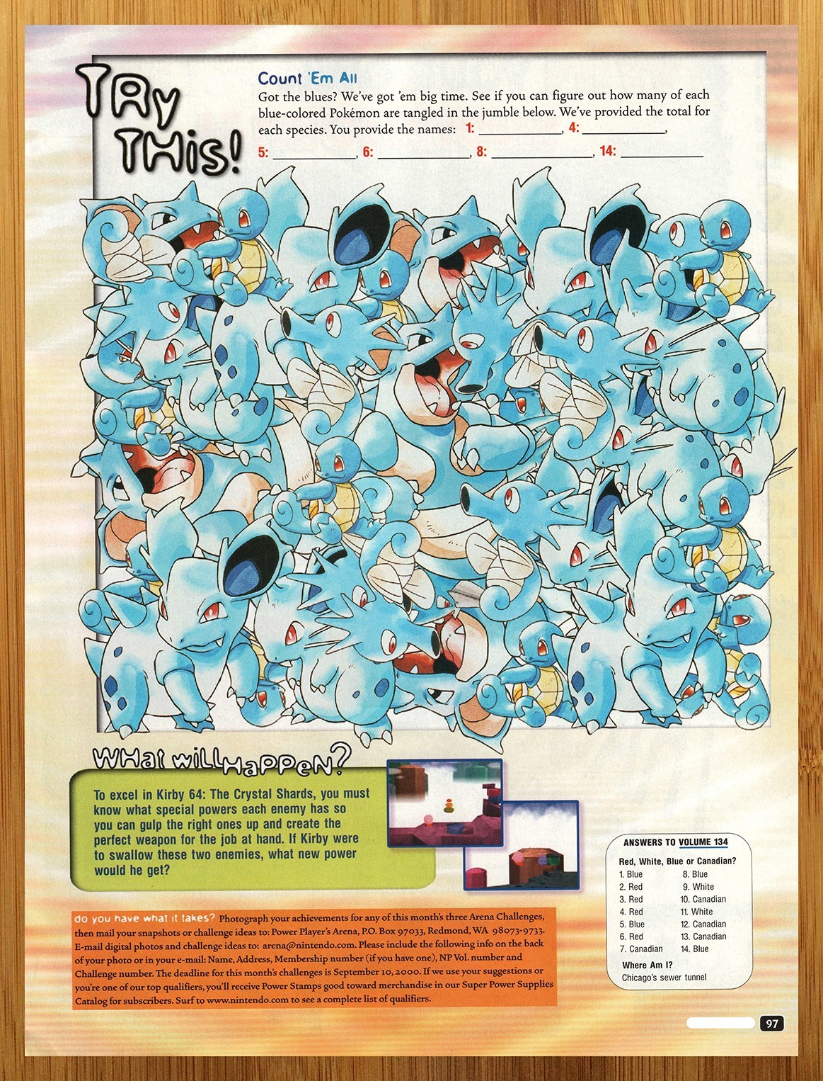 2000 Pokemon Gold & Silver Game Boy Color Print Ad/Poster Authentic Promo Art