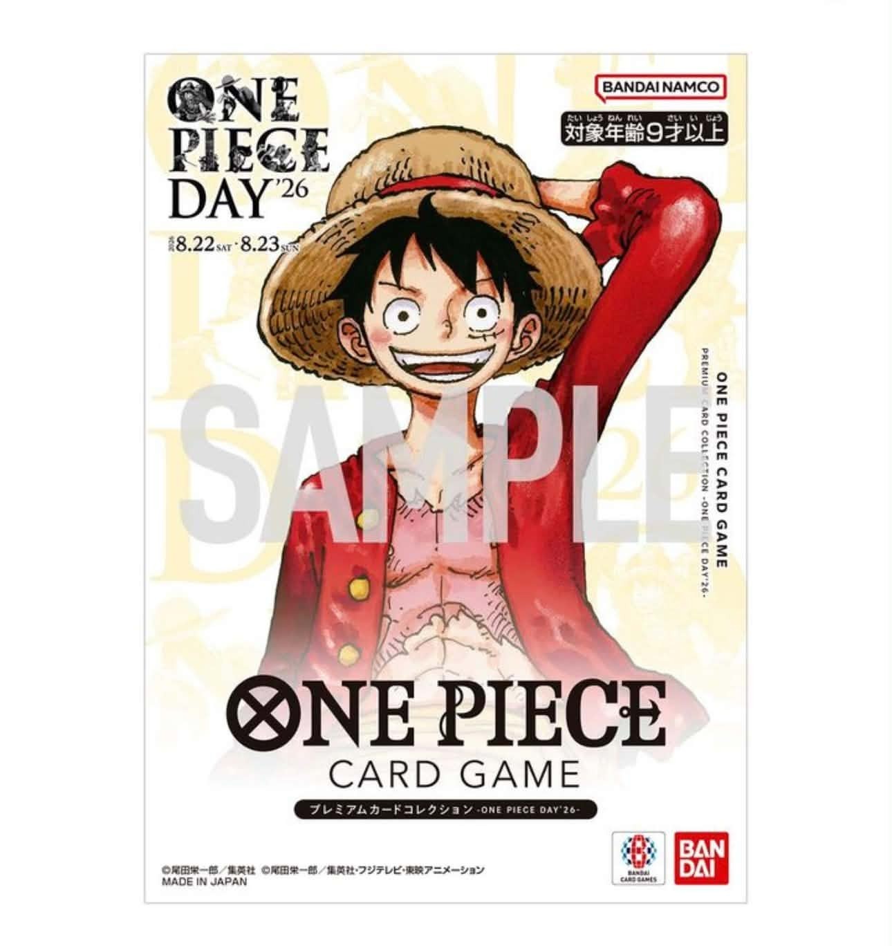 ((Pre-sale)) One Piece Card Day\'26 Premium Collection Card [Dec 2026 Delivery]
