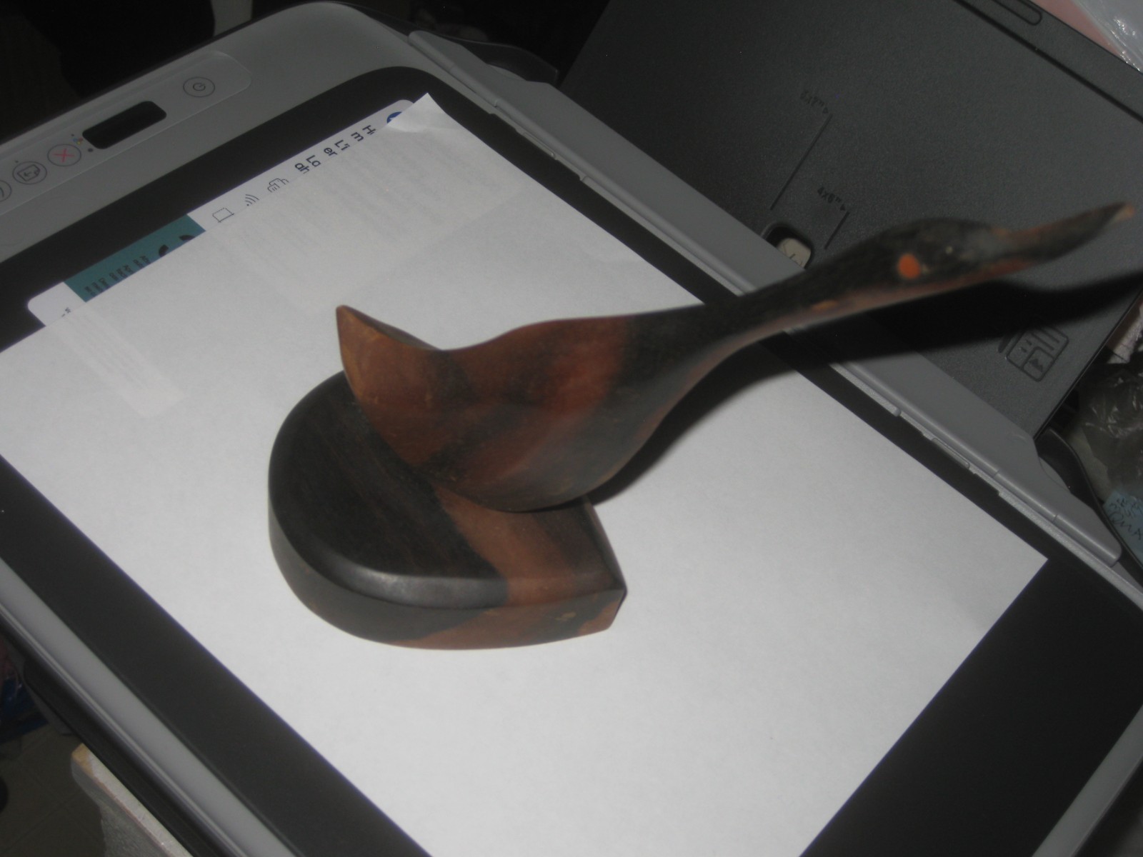 Hand Carved Wooden Swan Vintage