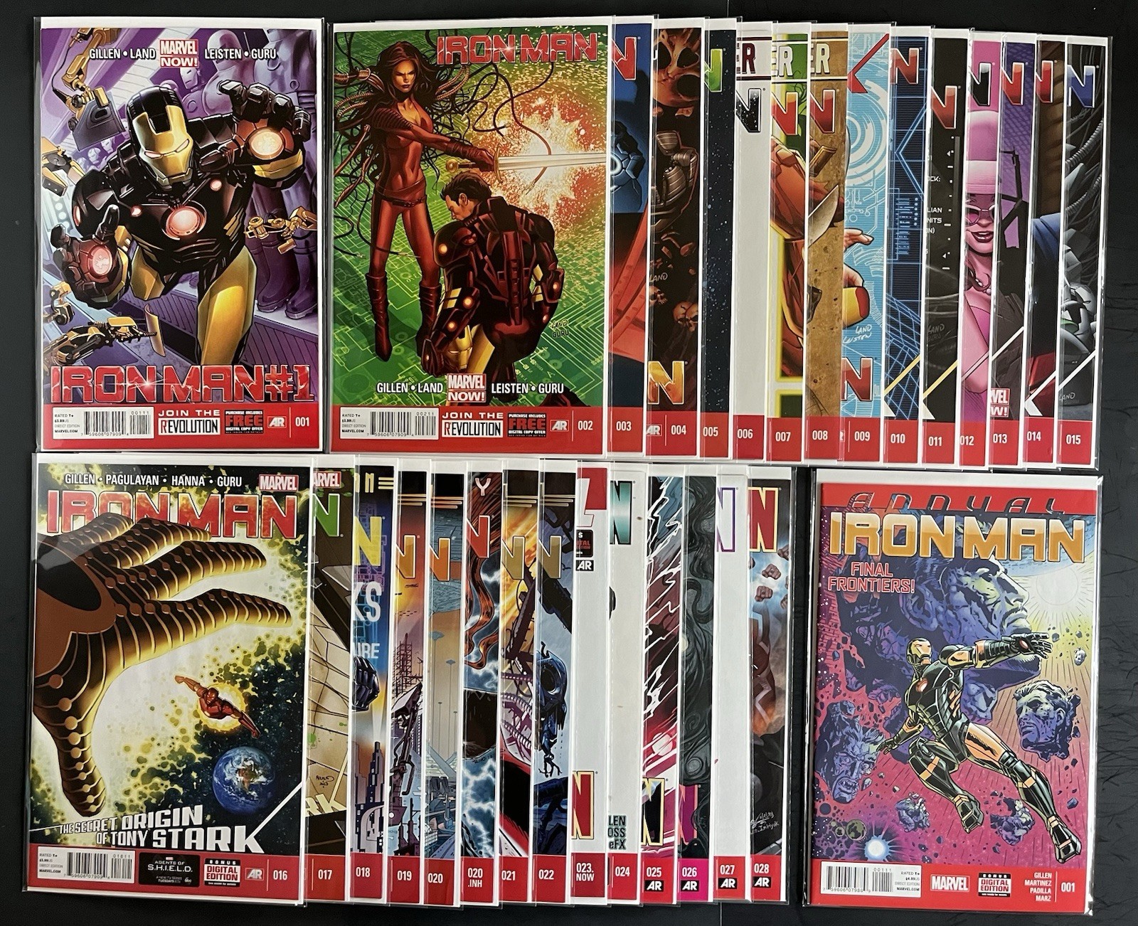 Iron Man #1-28, #20 INH, Annual #1 NM Complete Marvel Comics Key Lot 1st Print