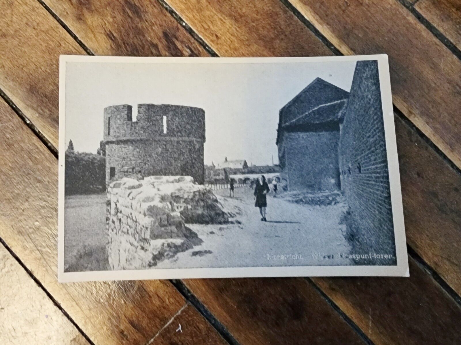 Unmailed Lithograph Photo Postcard Maastricht Maaspunt-toren Netherlands TOWER