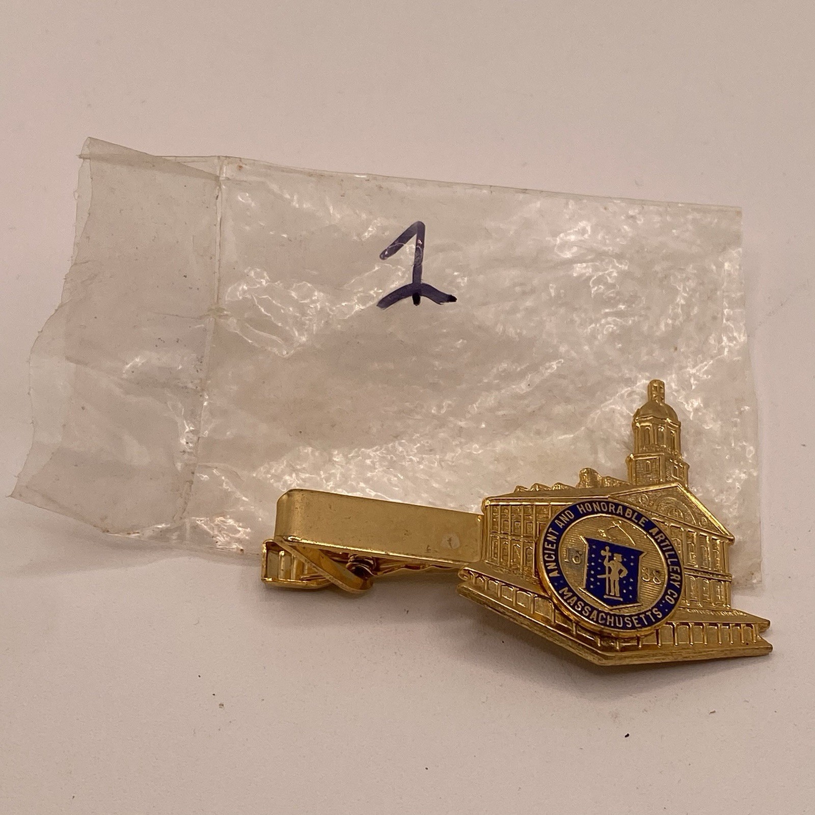 Massachusetts Ancient And Honorable Artillery Co. Tie Bar Clip Brand NEW #1