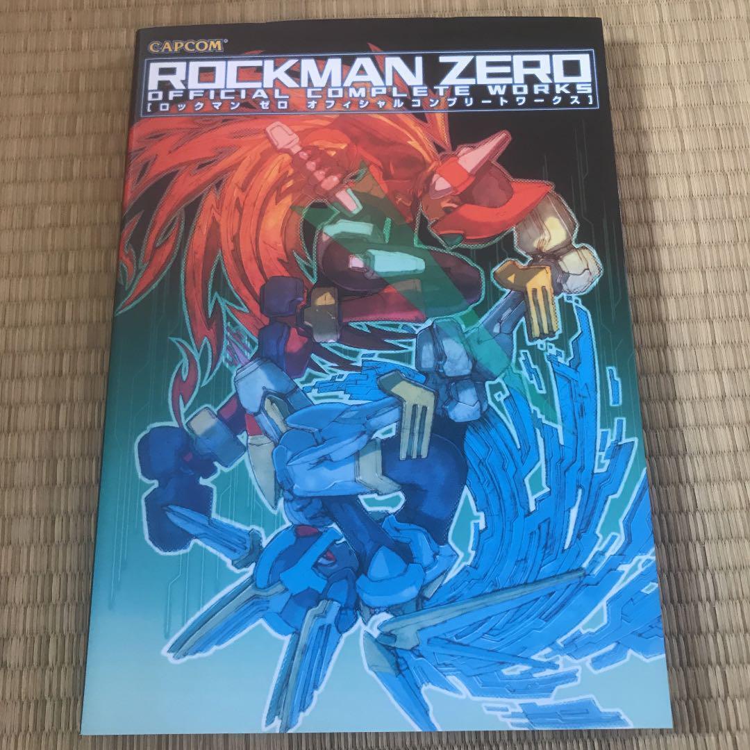 CAPCOM Rockman Mega Man Zero Official Complete Works Art Book Japanese