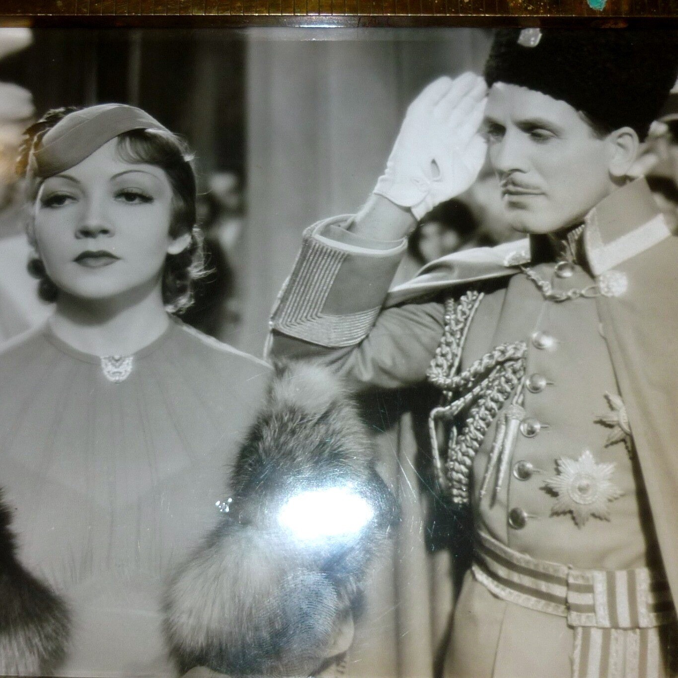 Original 1933 Tonight Ours Movie Still Claudette Colbert Fredric March Paramount
