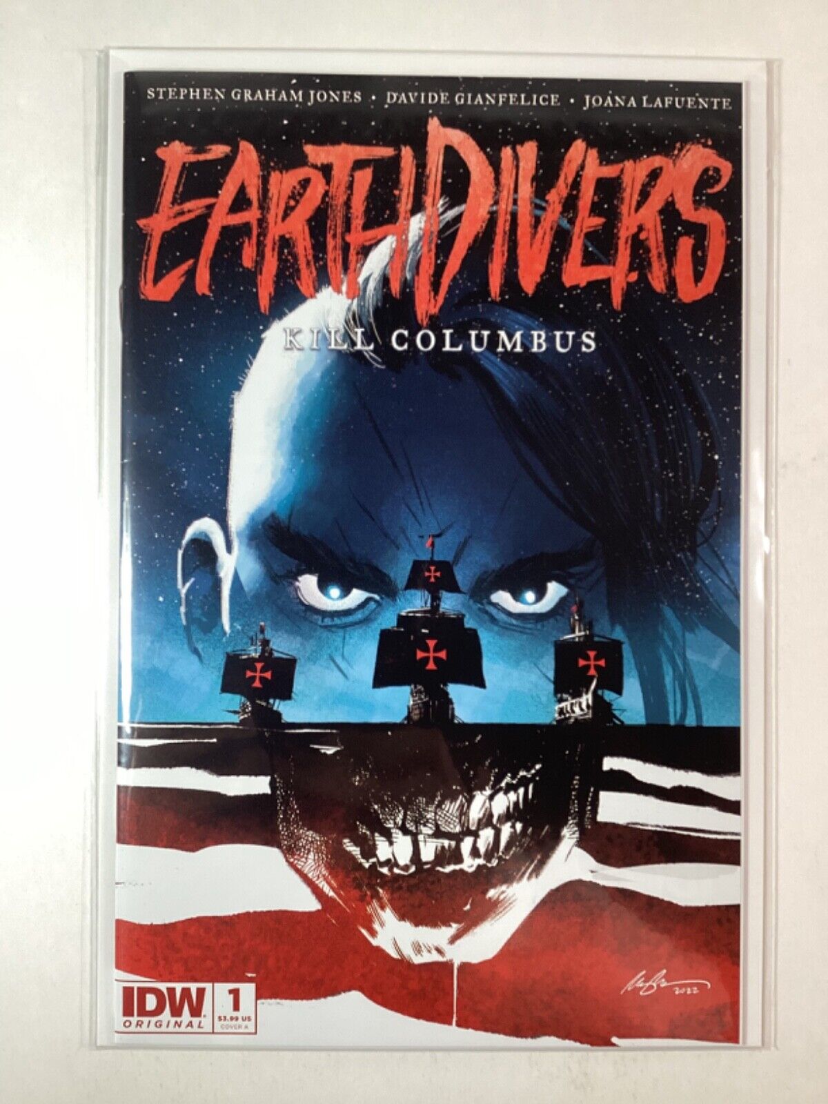 EARTHDIVERS (2022 IDW) #1A VF 8.0🥇FIRST PREMIERE ISSUE🥇DAVIDE GIANFELICE ART
