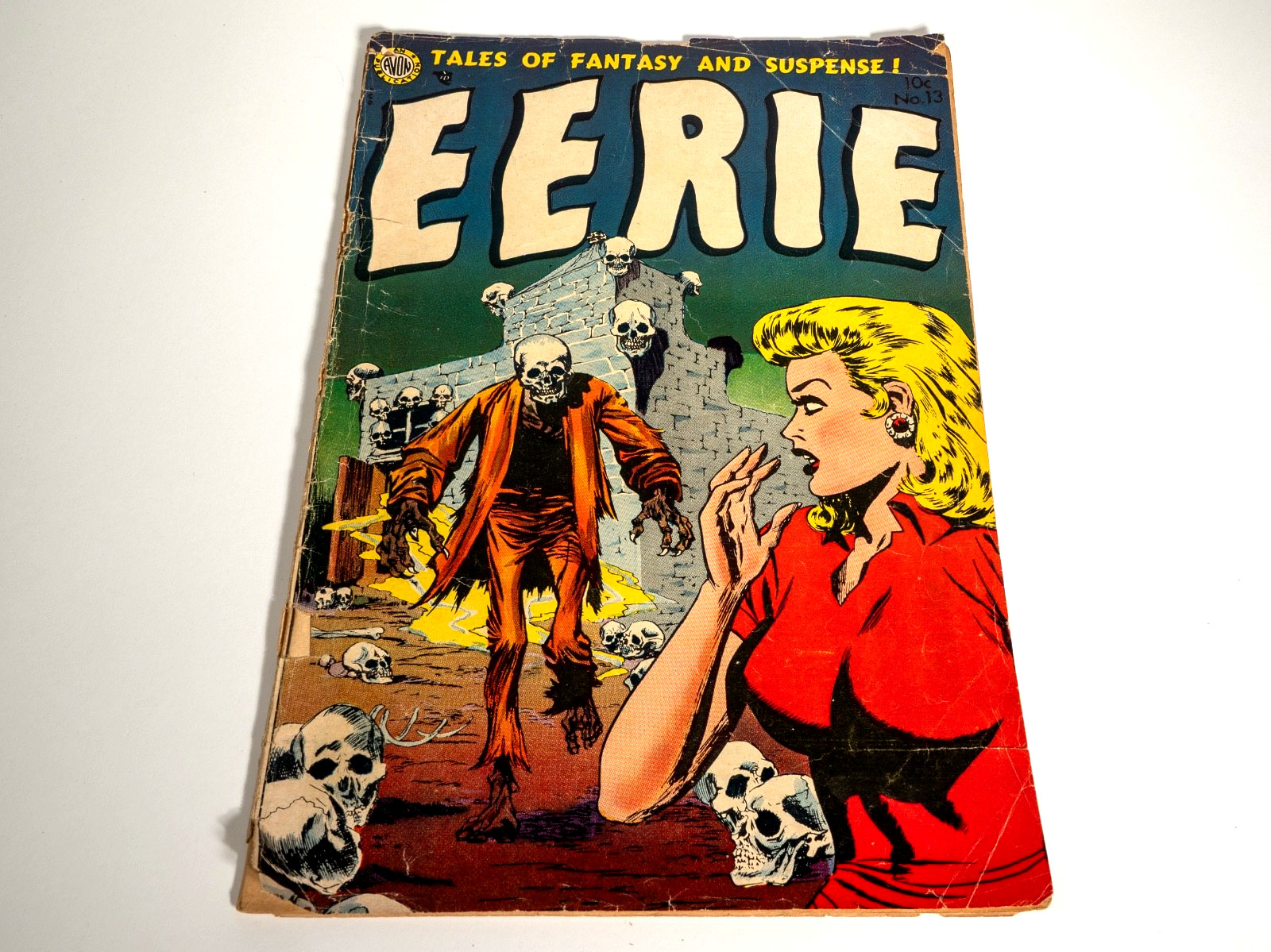 Eerie #13 Oct 1953 Avon Golden Age Pre-Code Horror Comic GD/GD-