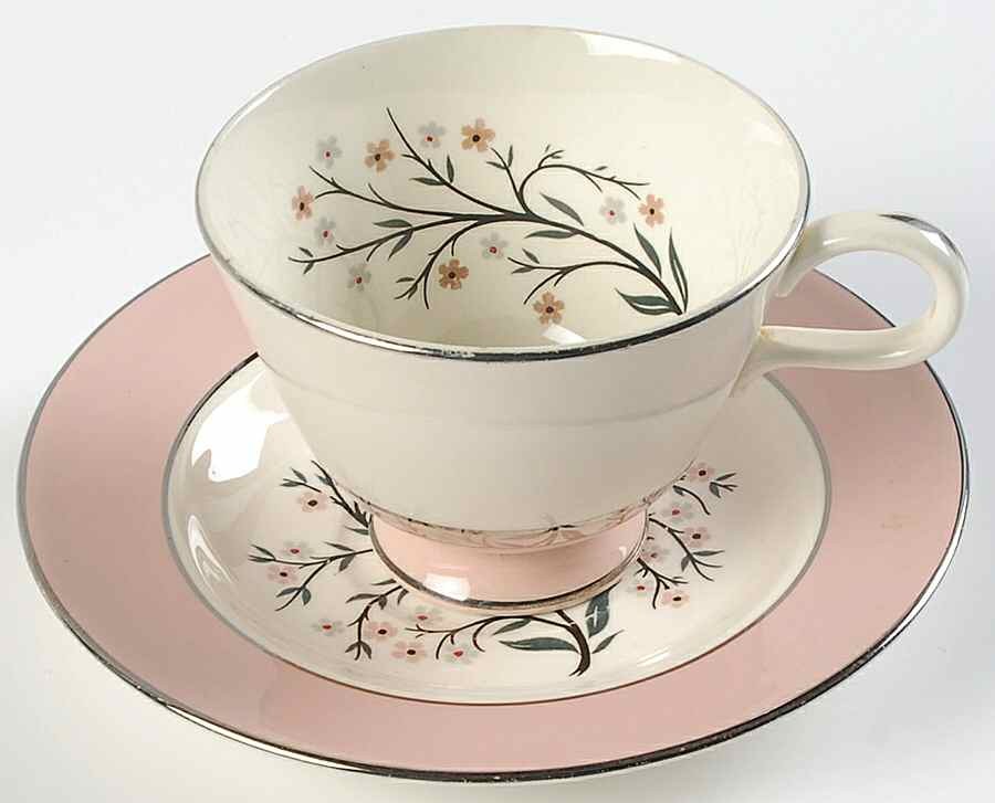 Homer Laughlin  Springtime  Cup & Saucer 225511