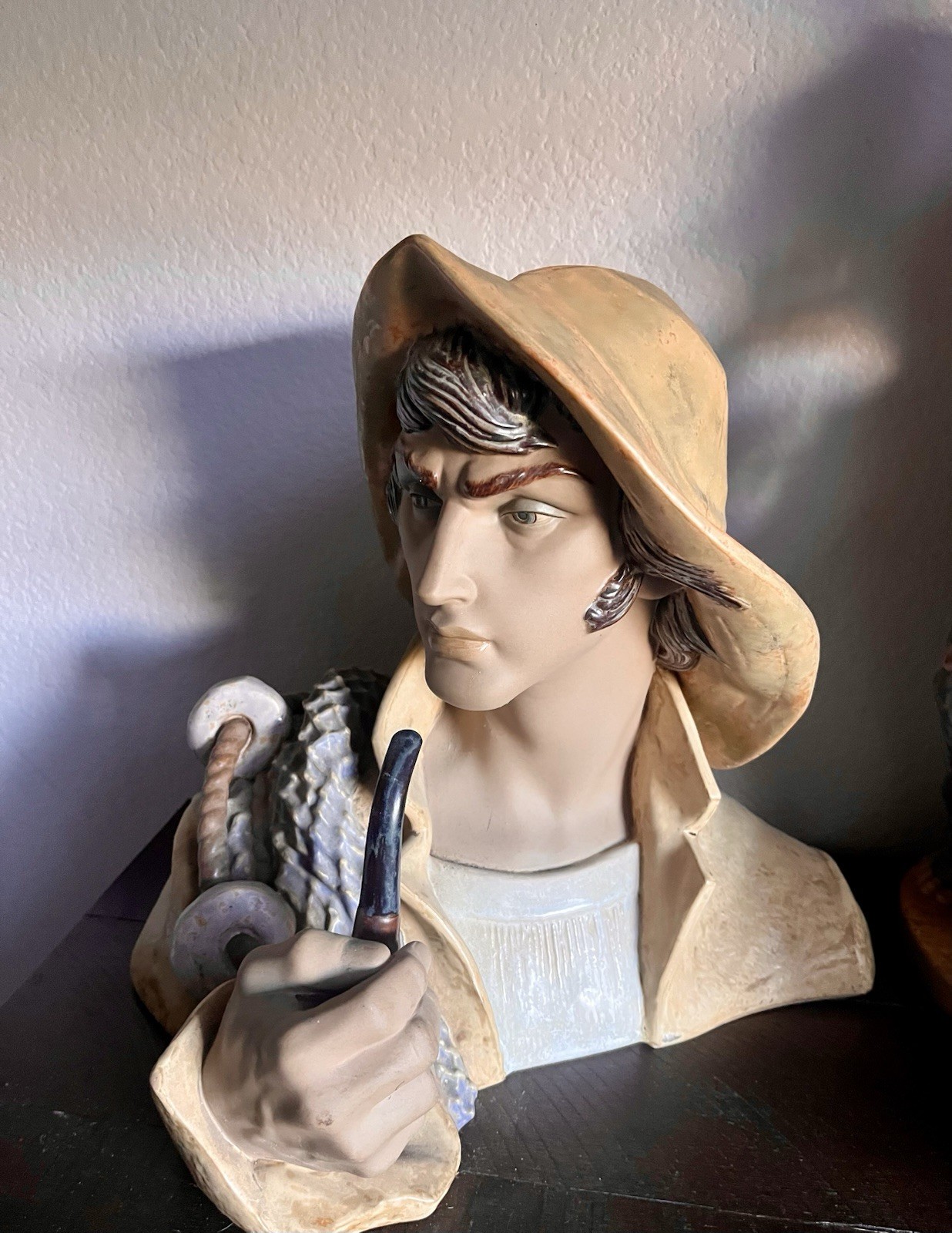 Gorgeous Retired Lladro Fisherman