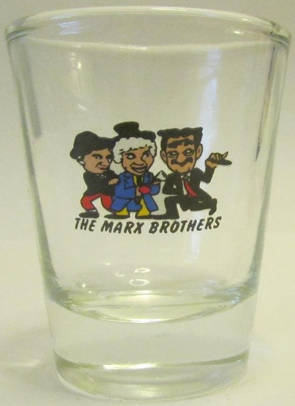 The Marx Brothers 1½oz. Shot Glass