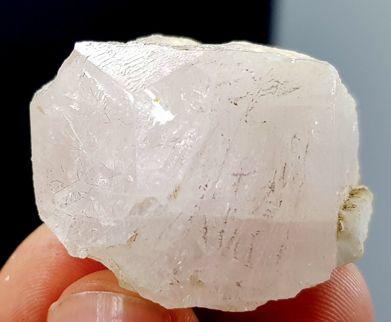 33 Gram Amazing Natural Morganite Crystal @ Skardu Pakistan