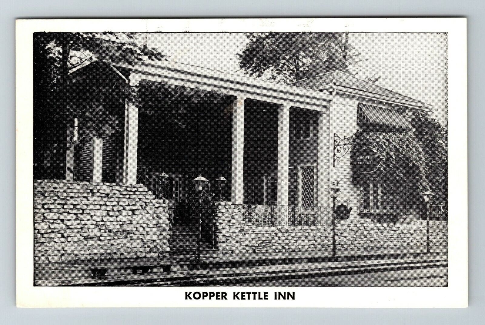 Morristown IN-Indiana, The Kopper Kettle Inn, Exterior, Vintage Postcard