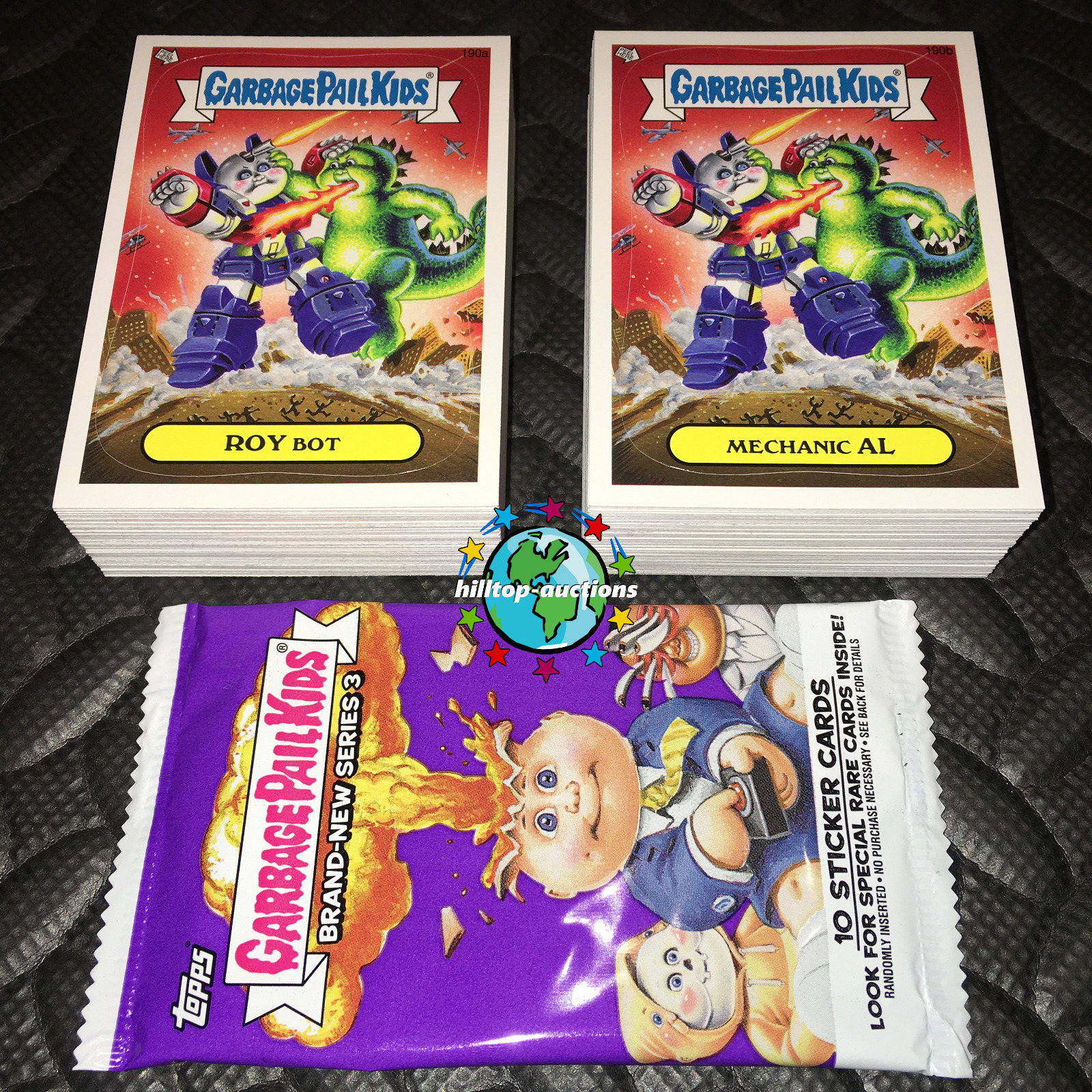 GARBAGE PAIL KIDS BNS3 COMPLETE 132-CARD SET 2013 BRAND-NEW SERIES 3 +WRAPPER
