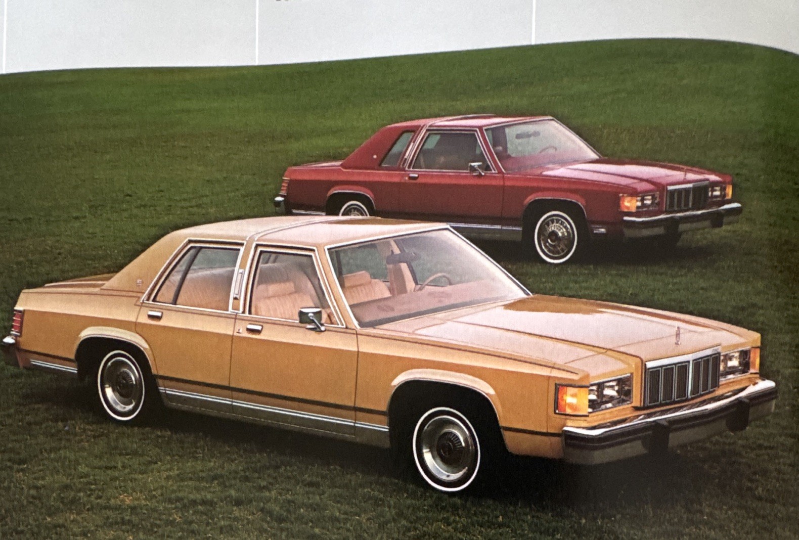 1982 Mercury Marquis Lincoln-Mercury dealership sales brochure