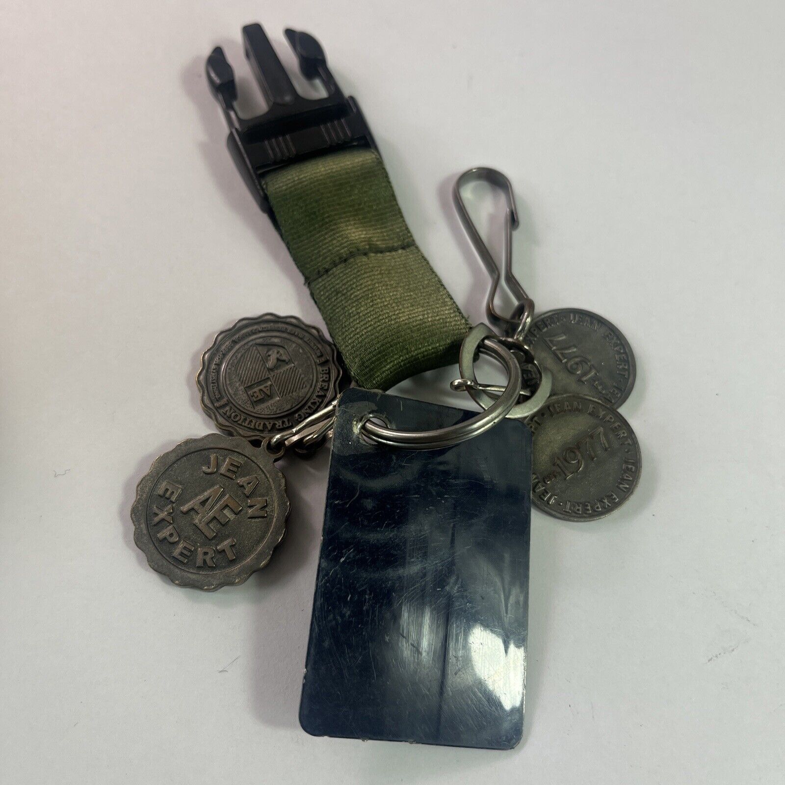 Vintage American Eagle Outfitters Keychain Coins Employee Given