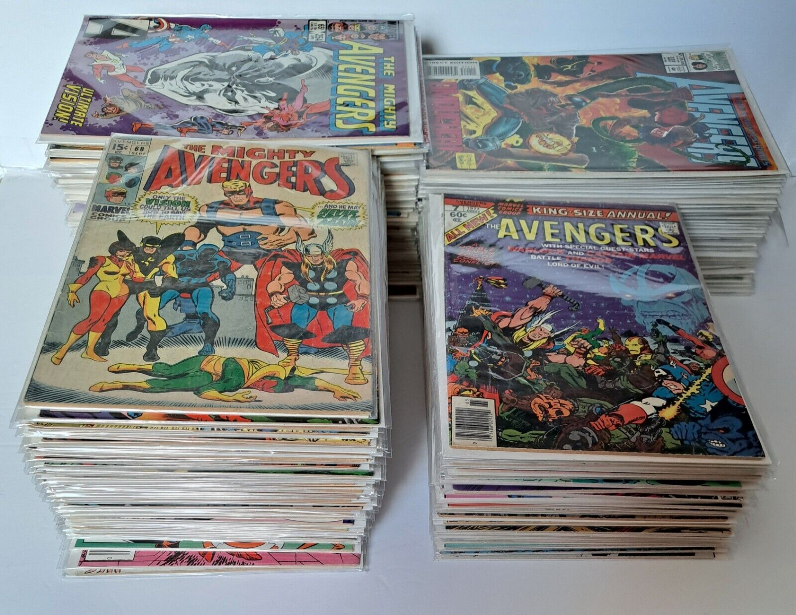Avengers Comic Book Lot Of 144 Issues + 16 Annuals: Range 1969-04' Marvel Bundle