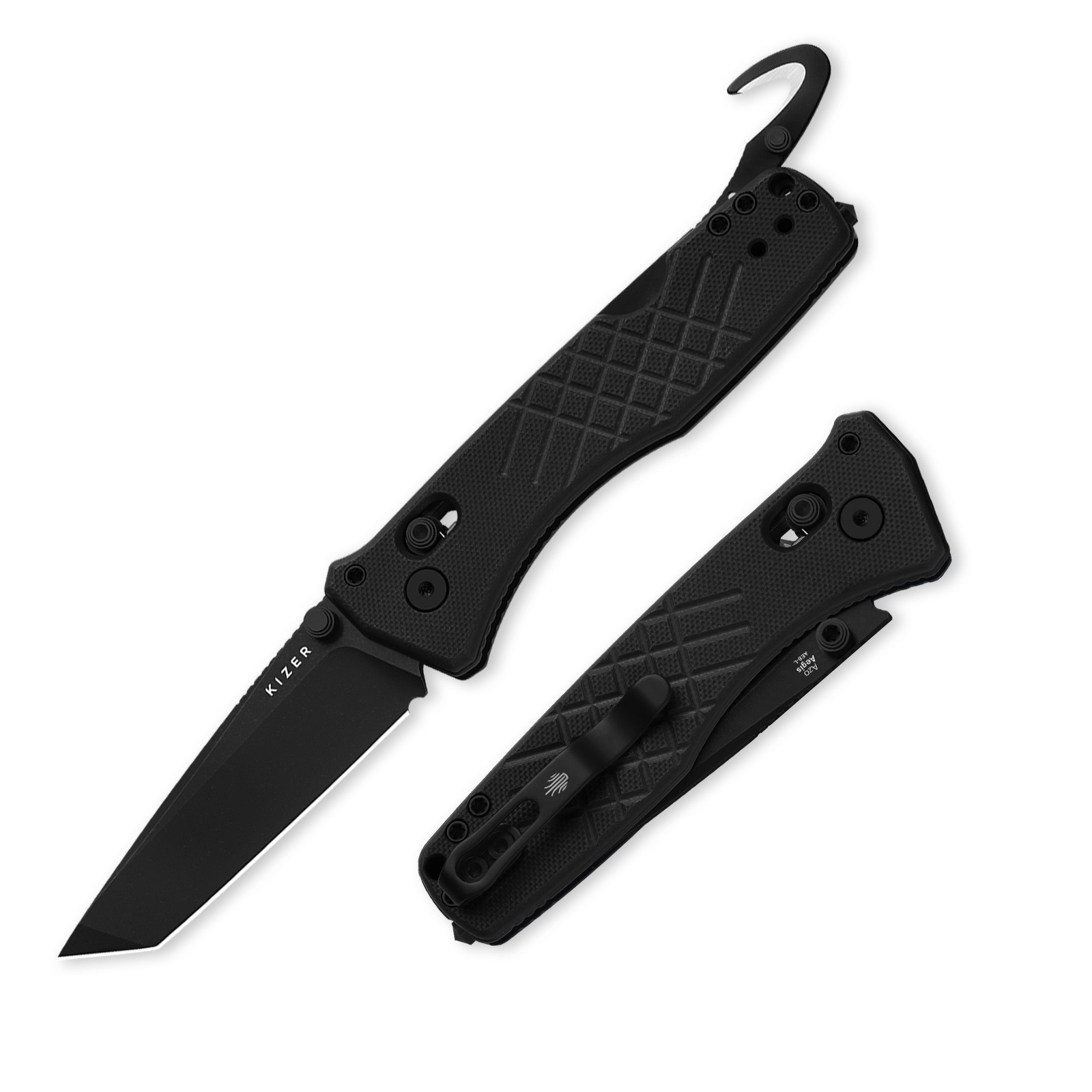 Kizer Aegis T EDC Folding Pocket Knife AEB-L Blade G10 Handle V3774CTA1 Camping