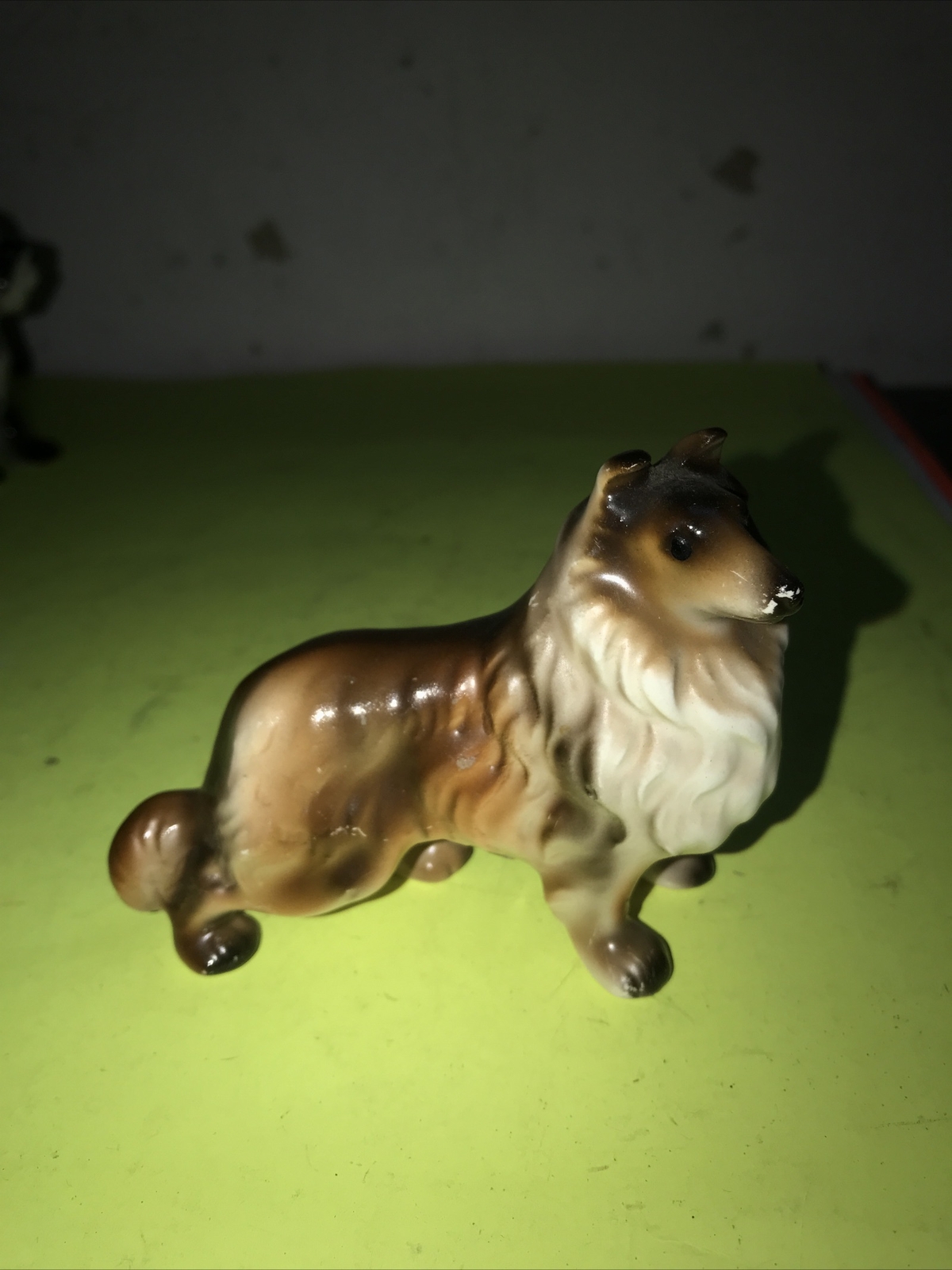 Vintage Ceramic Trimont Ware Collie Dog . Japan