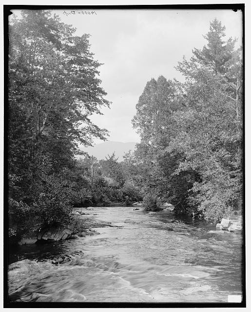 Photo:[Wildcat River above Jackson Falls, White Mountains]