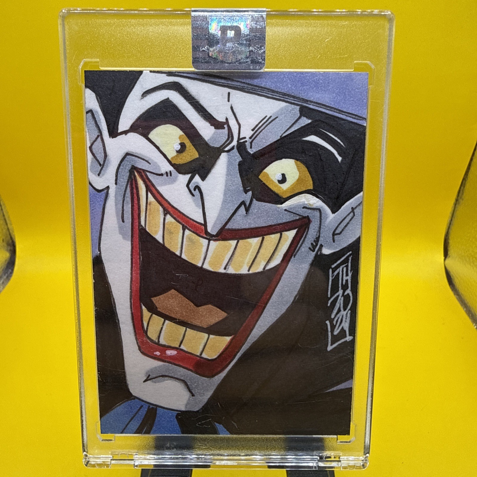 Tom Hodges THE JOKER Batman Sketch Auto 1/1 Pristine Authentic Encased Tom Hodges THE JOKER Batman Sketch Auto 1/1 Pristine Authentic Encased
