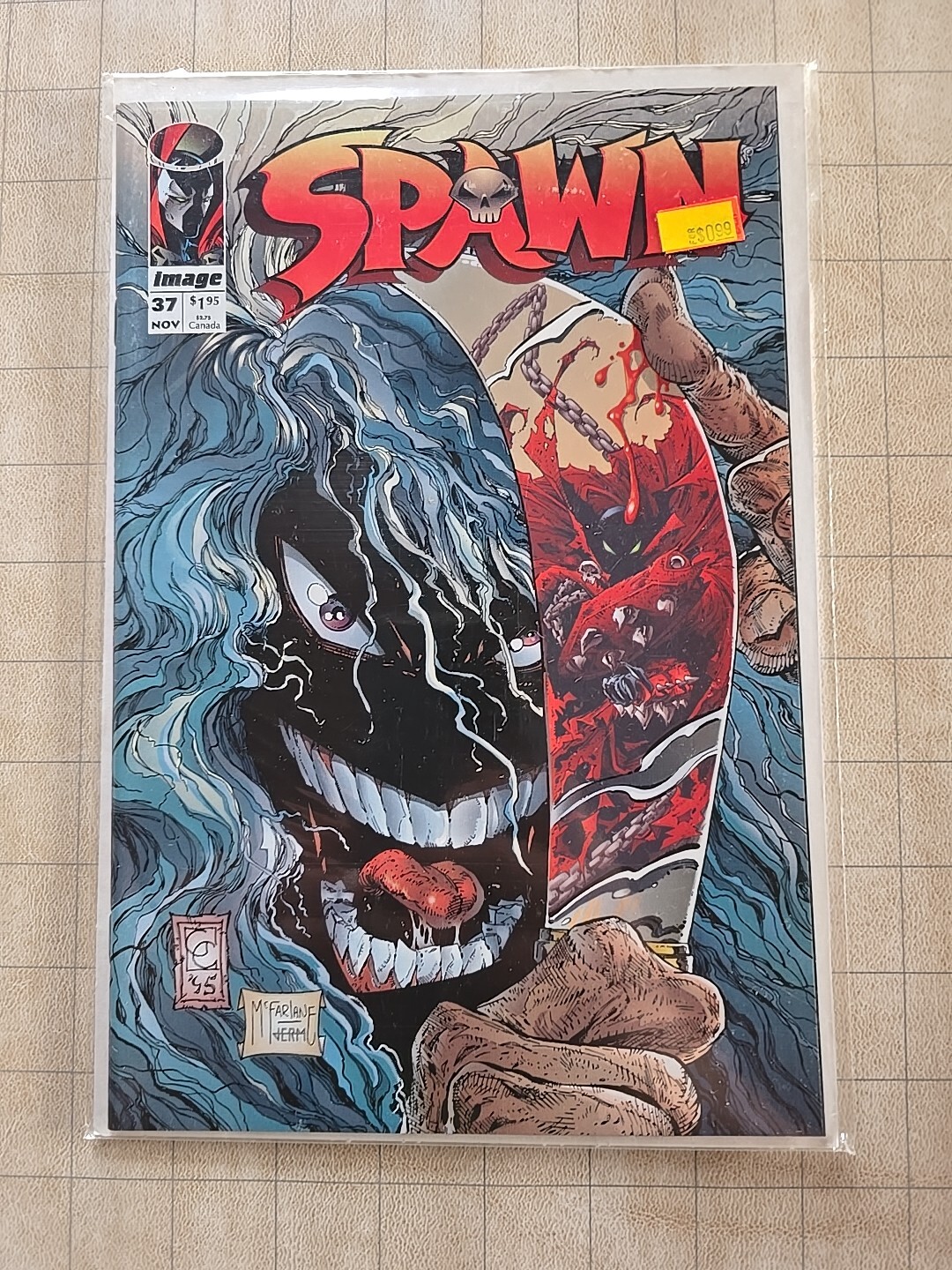💥Spawn The Freak Todd McFarlane Greg Capullo First Printing #37 💥Spawn The Freak Todd McFarlane Greg Capullo First Printing #37