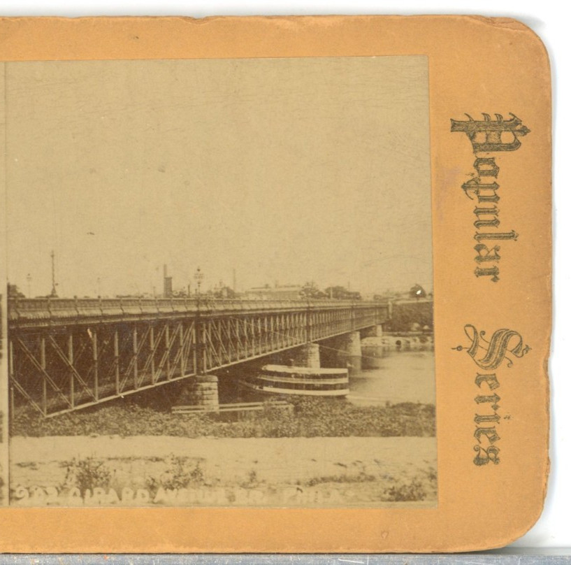 PENNSYLVANIA, Girard Avenue Bridge, Philadelphia--Stereoview E48