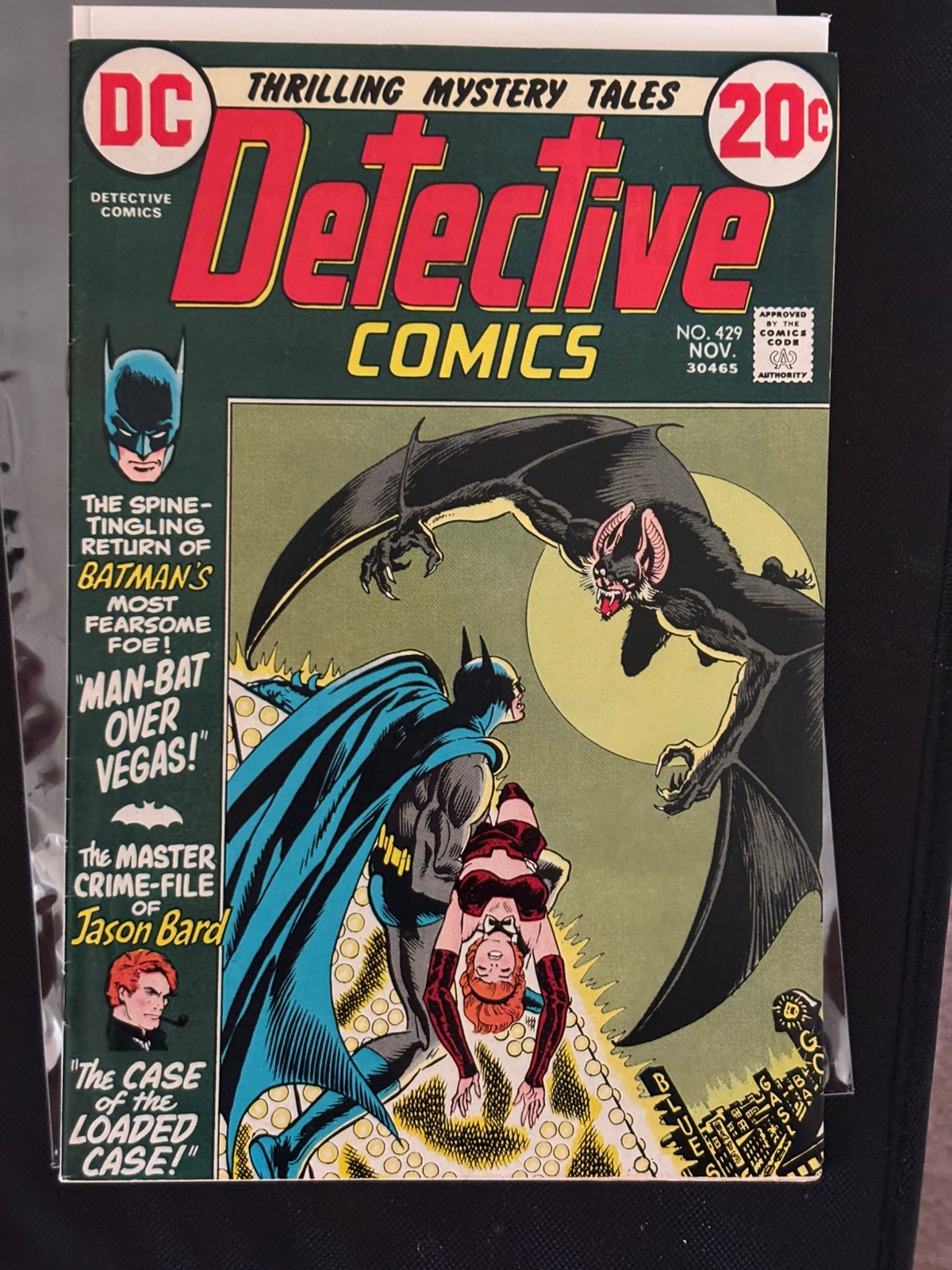 Detective Comics #429 1972 VF 8.0 High grade glossy white 