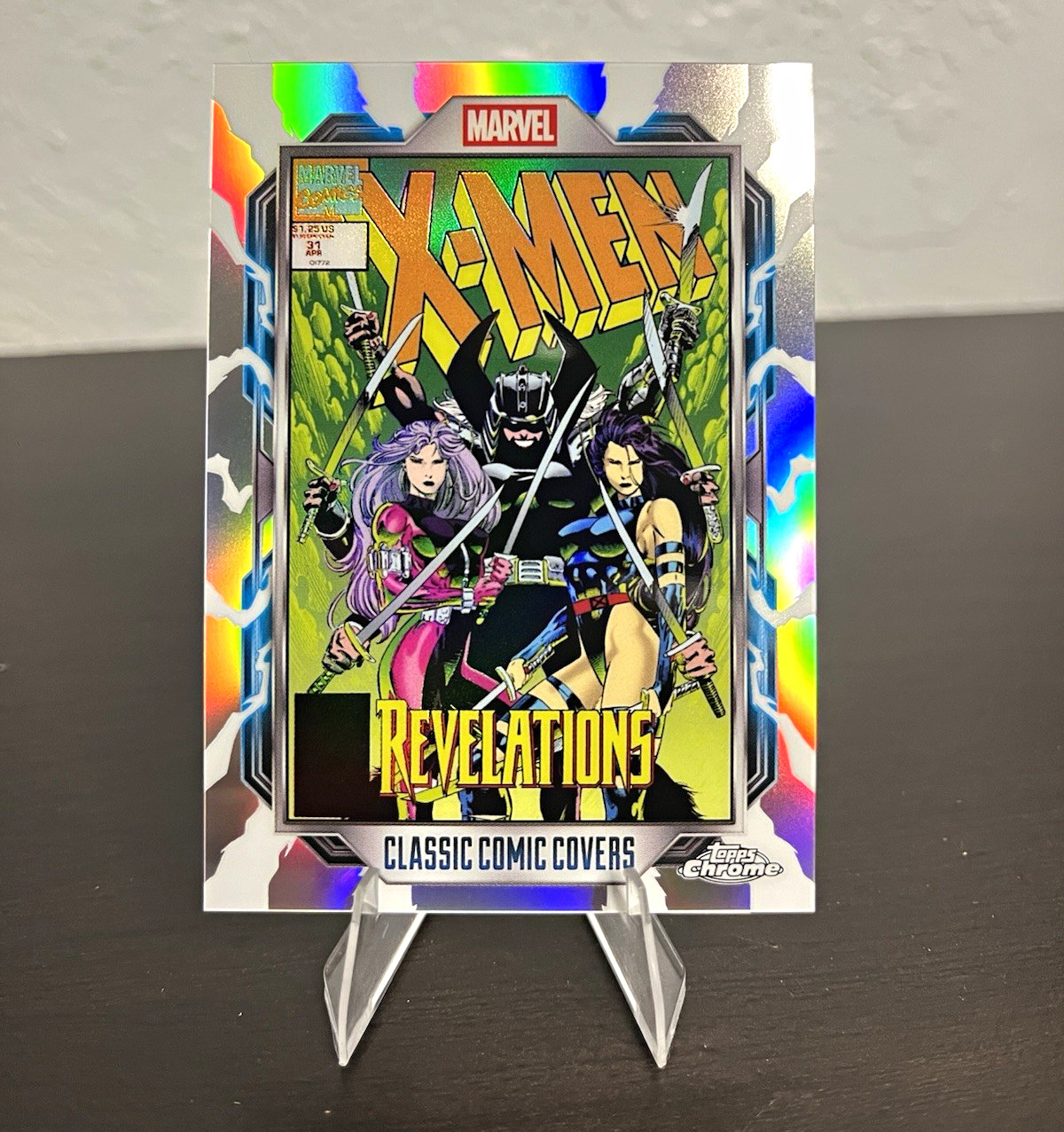 Topps 2026 Chrome Marvel X-Men Classic Comic Covers Revelations CC-01 Card
