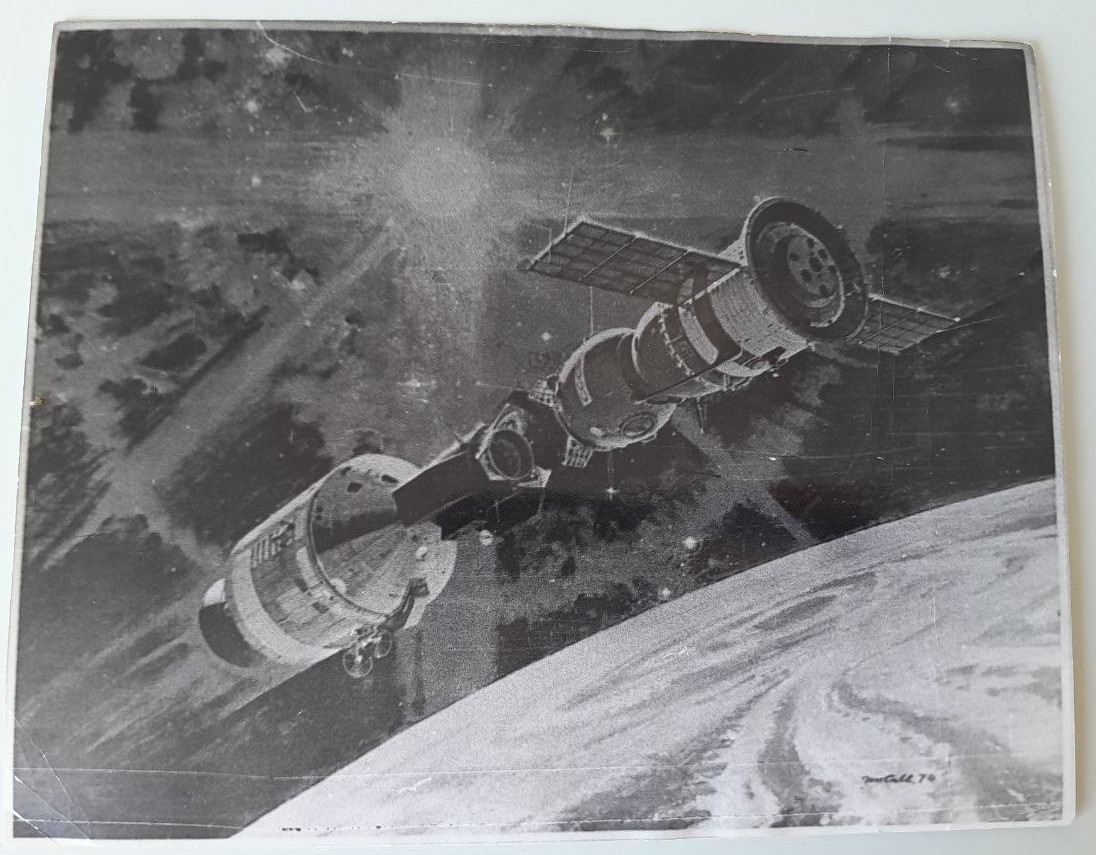 Soviet photo  Soviet spacecraft - \
