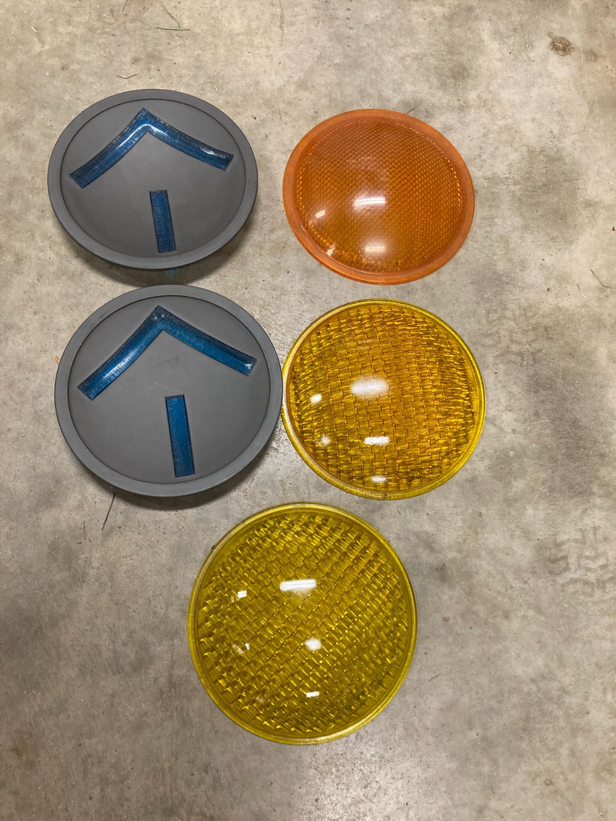 8 inch glass traffic light lenses