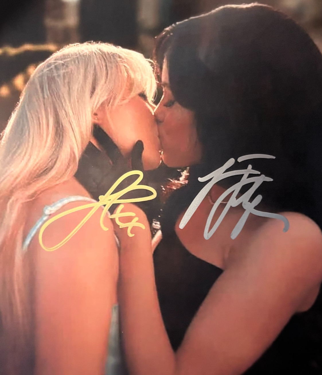 JENNA ORTEGA, SABRINA CARPENTER Signed 8x10