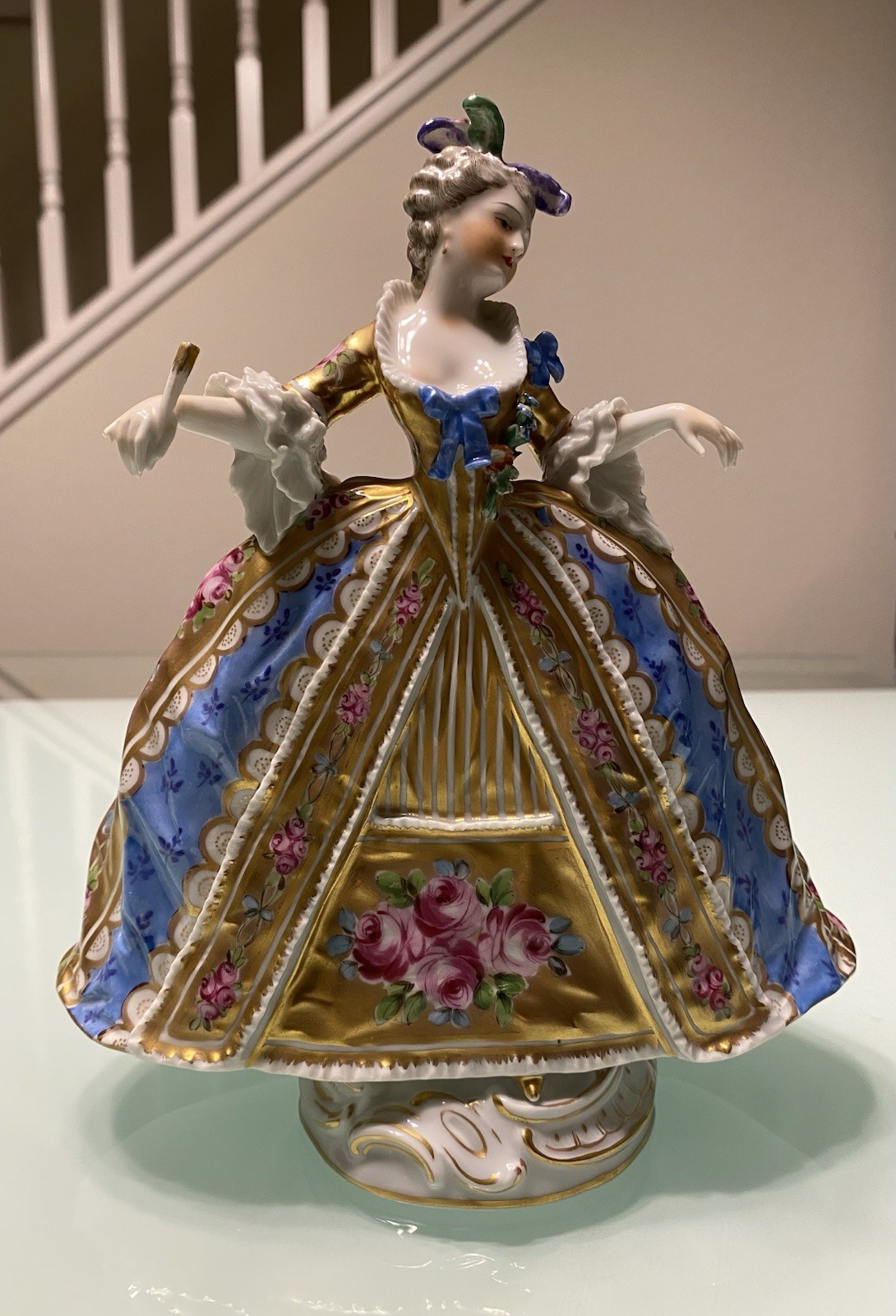 Vintage Ovington Brothers Co.  Fine Porcelain Lady Figurines. 8