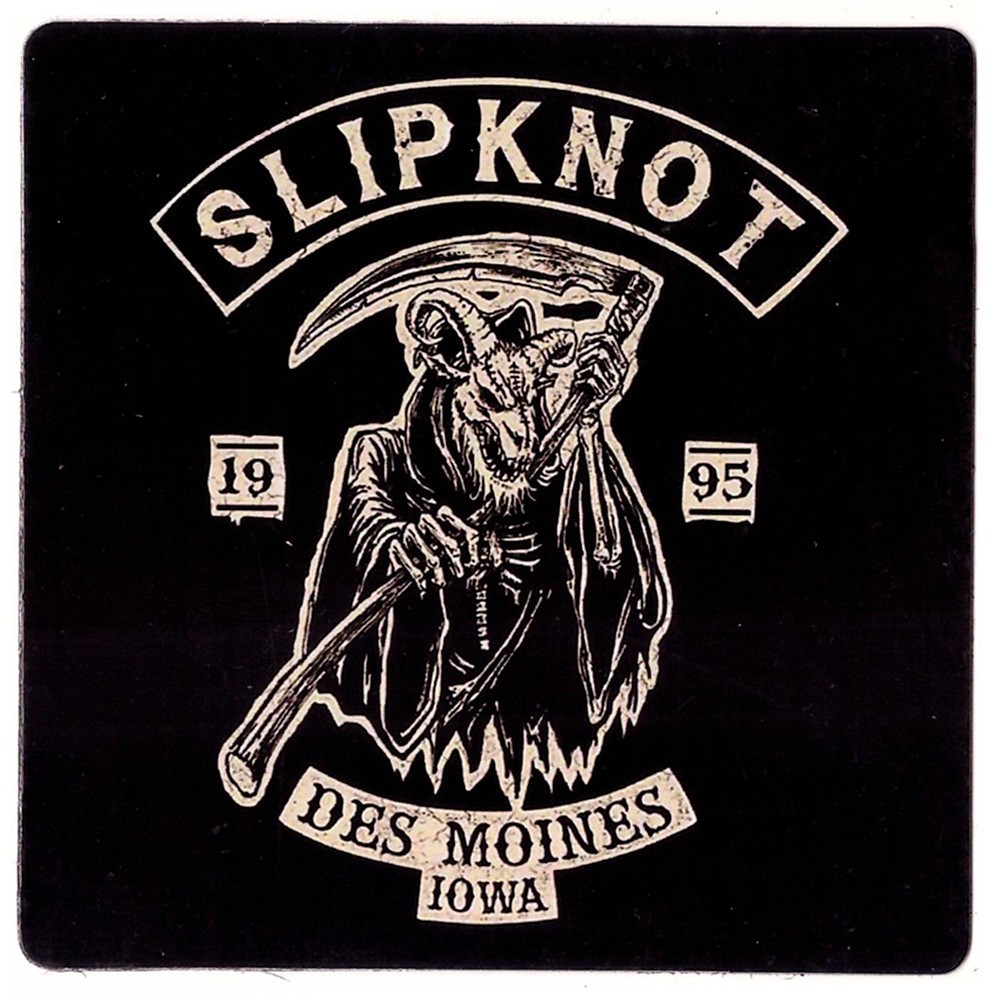 Slipknot Magnet Flexible Grim Reaper Band Logo Des Moines Iowa 1995 Nu Metal