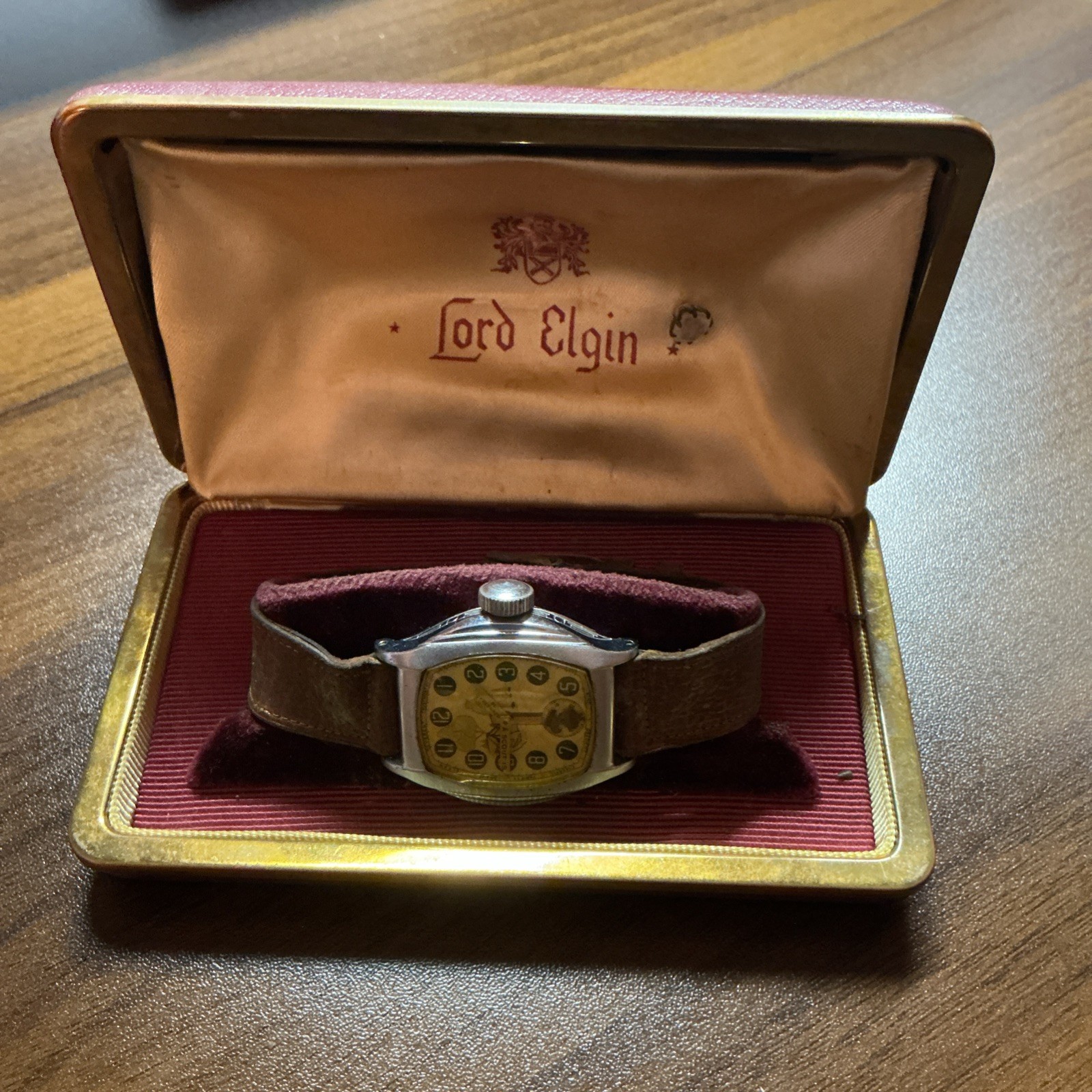 Vintage Ingersoll Official Boy Scout Watch 1930s Art Deco Be Prepared Elgin Box