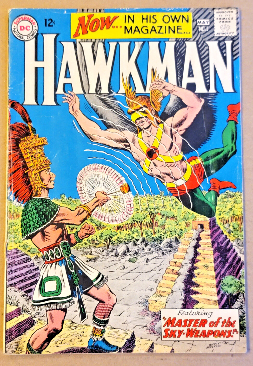 HAWKMAN #1 (DC: 1964) Hawkman Hawkgirl 1st Chac G/VG (3.0) HAWKMAN #1 (DC: 1964) Hawkman Hawkgirl 1st Chac G/VG (3.0)