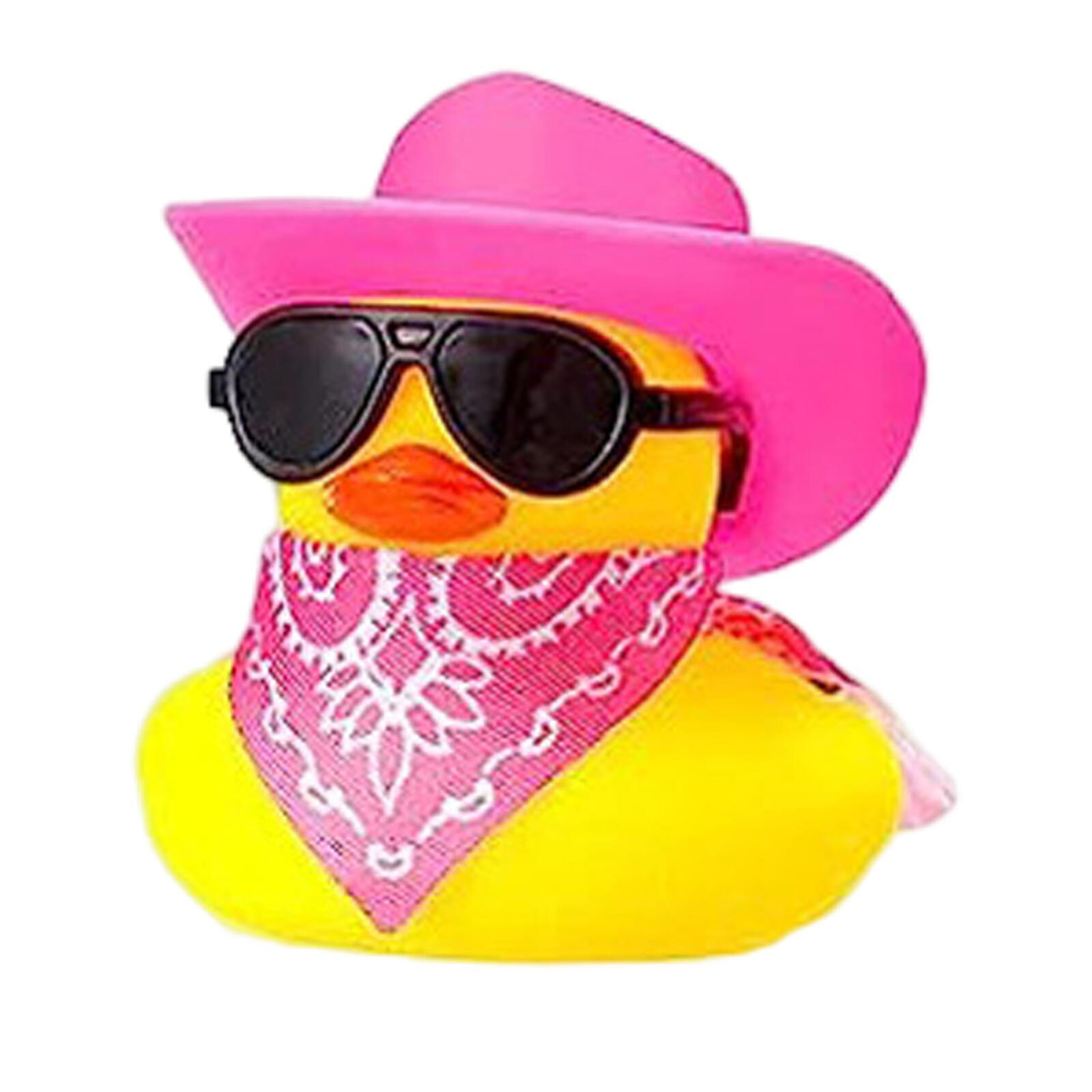 Cowboy Rubber Duck Funny Car Duck Bath Toy Floater Kids Babies Shower Accessorie