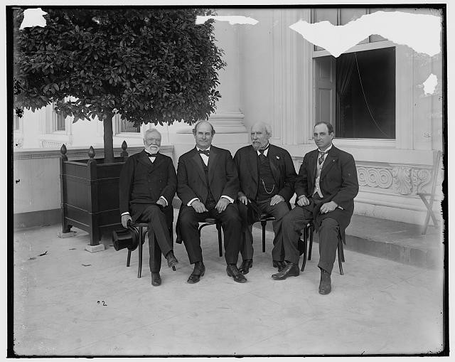 William Jennings Bryan Group Portrait 1908 United States Secretary of State