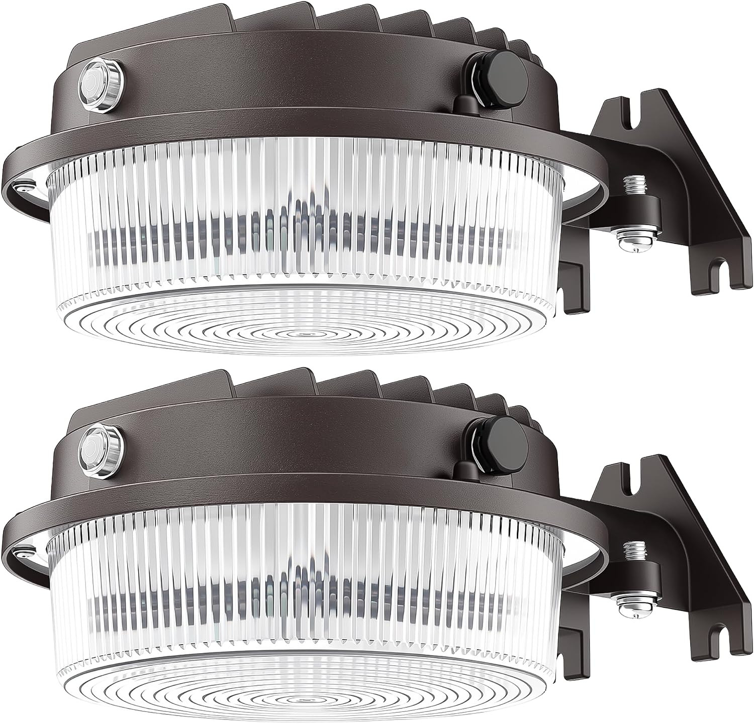 LED Barn Light 50W Outdoor Dusk to Dawn Yard Lighting Aluminum 5000K 2Pack
