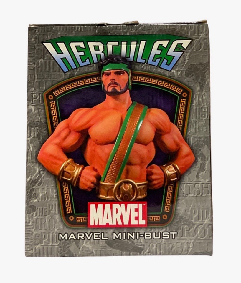 Hercules Mini Bust Modern Version Green 837/1000 Marvel Bowen Designs 2007 NEW