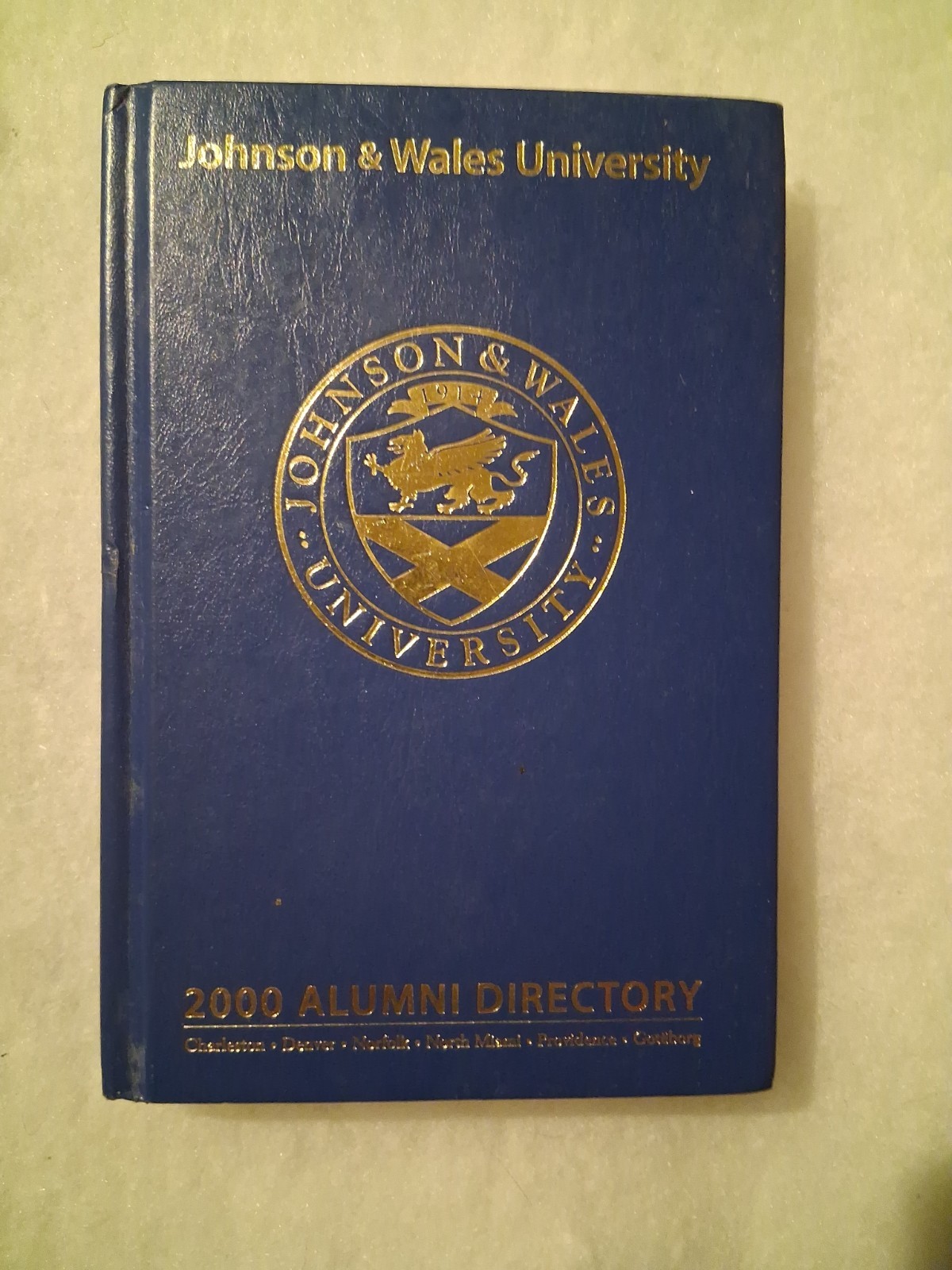 JOHNSON AND WALES UNIVERSITY 2000 ALUMNI DIRECTORY