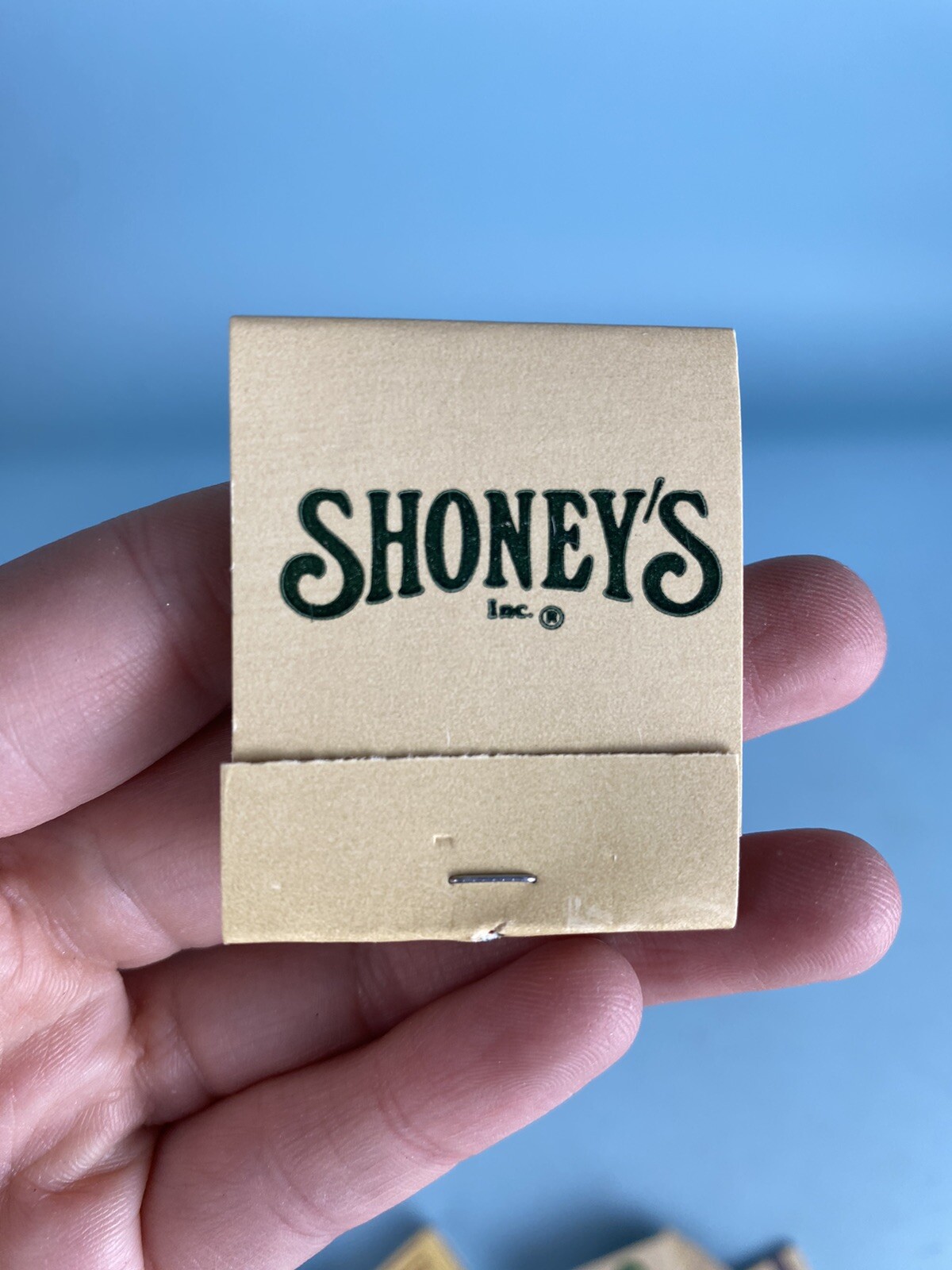 Vintage Shoney\'s Inn Matchbook Advertisement